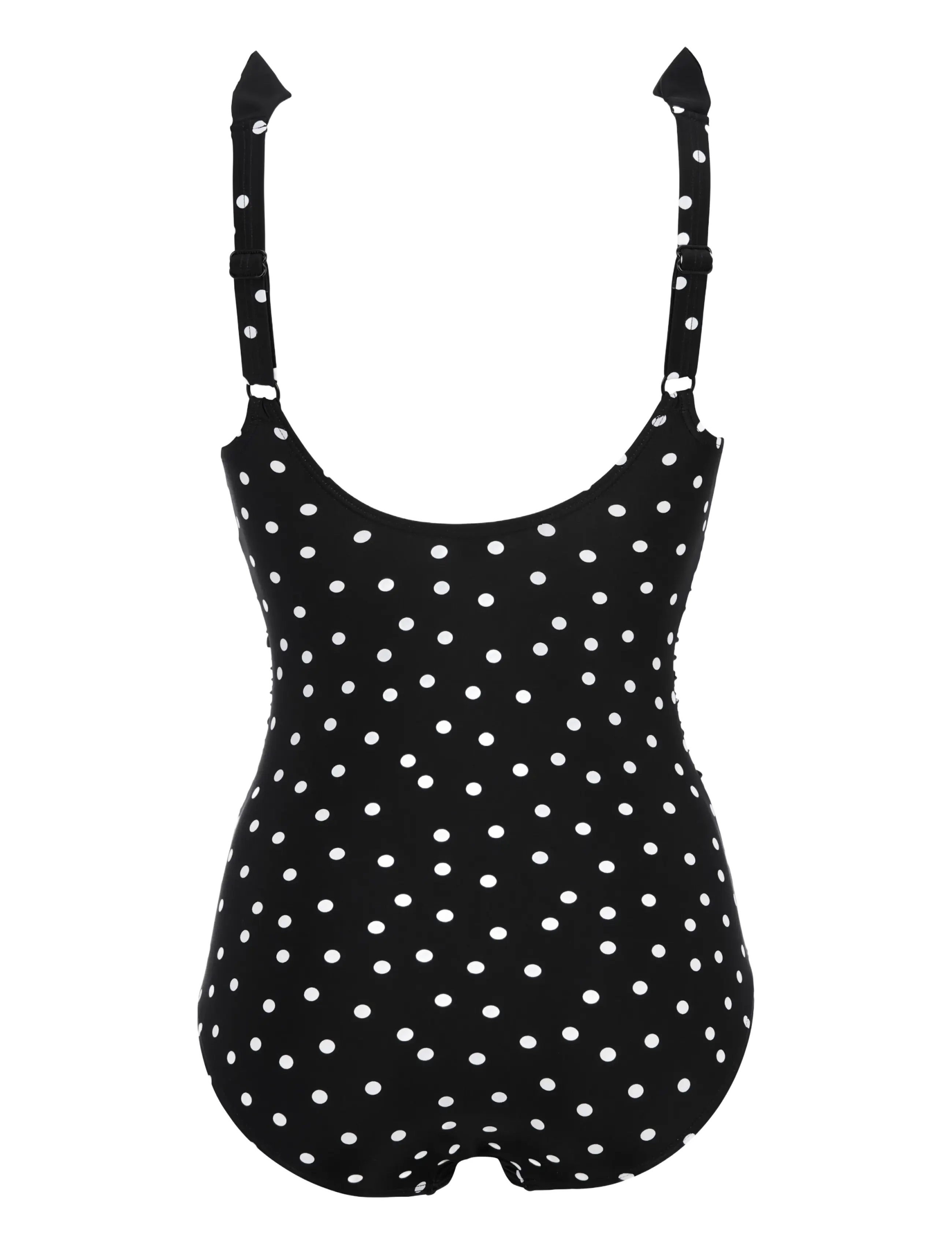 Damella of Sweden - Swimsuit Virginia - baddräkter - black/white dots - 2