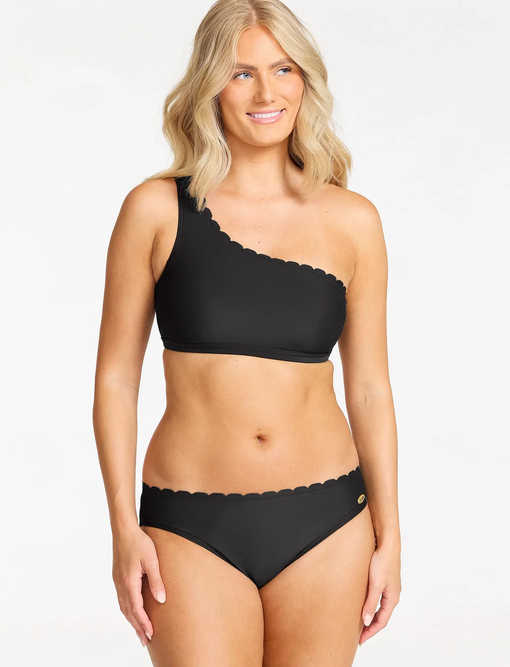 Damella of Sweden - Bikinibra protes Nora Wavy - paelast bikiinide ülaosad - black - 0