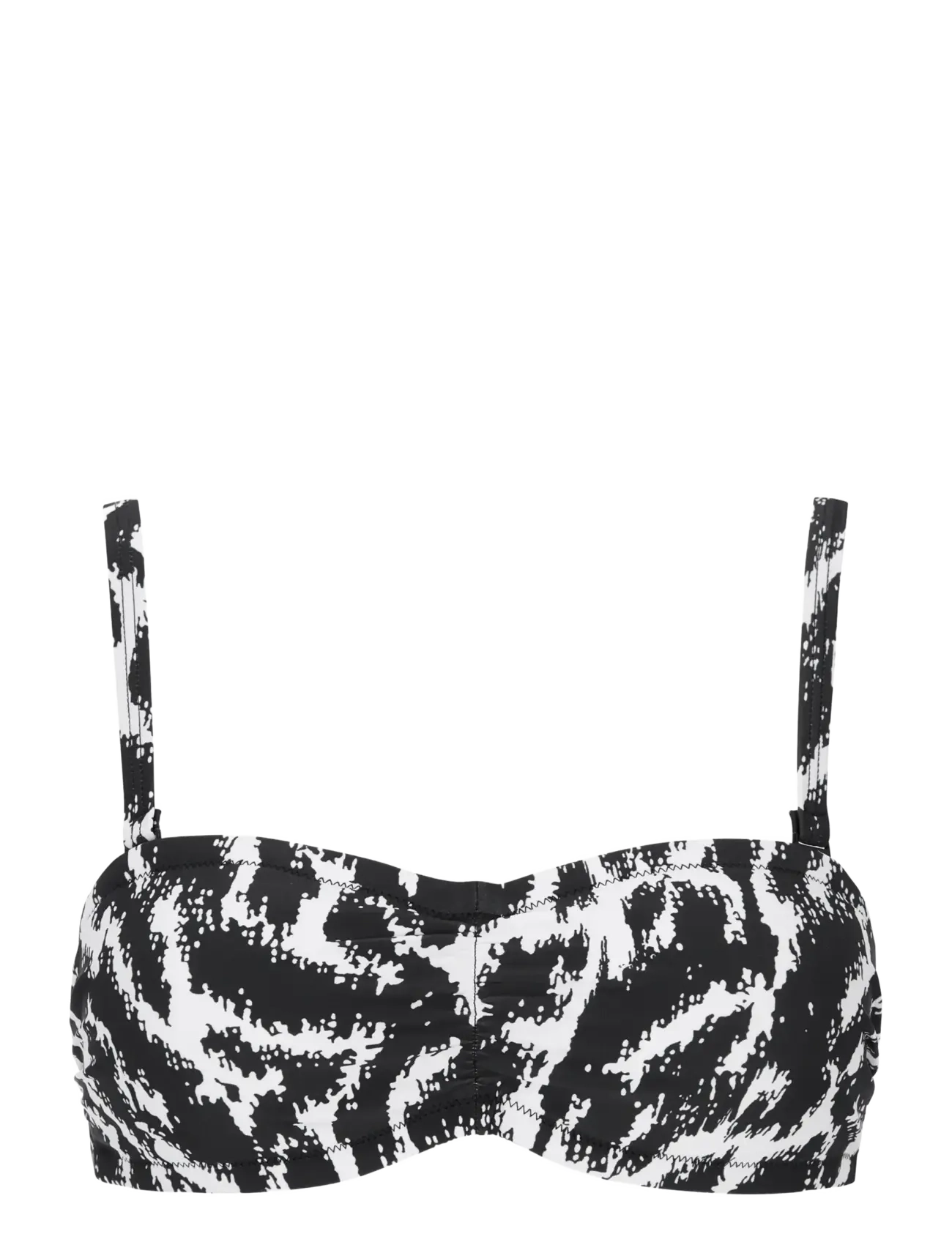 Damella of Sweden - Bikinibra padded Olivia - hauts de maillot bandeau - black/ivory - 3