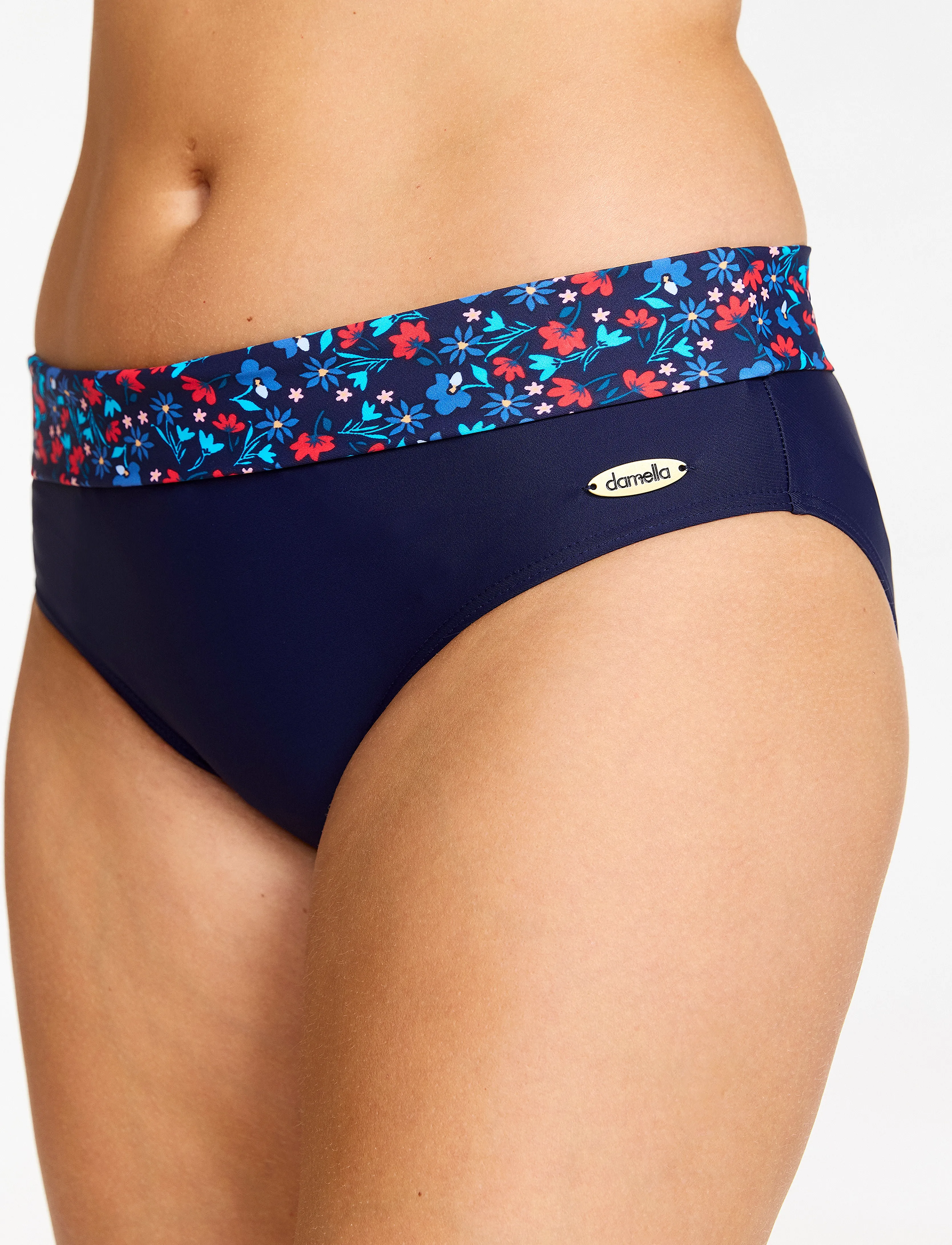Damella of Sweden Bikinibrief Veronica, 48, Bikini Unterteile, Marineblau - Briefs, Frauen