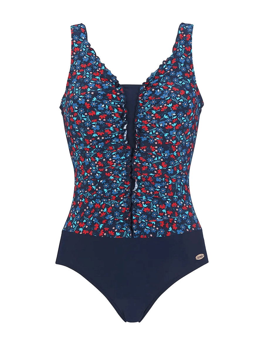 Damella of Sweden - Swimsuit Jennifer - badeanzüge - navy - 1