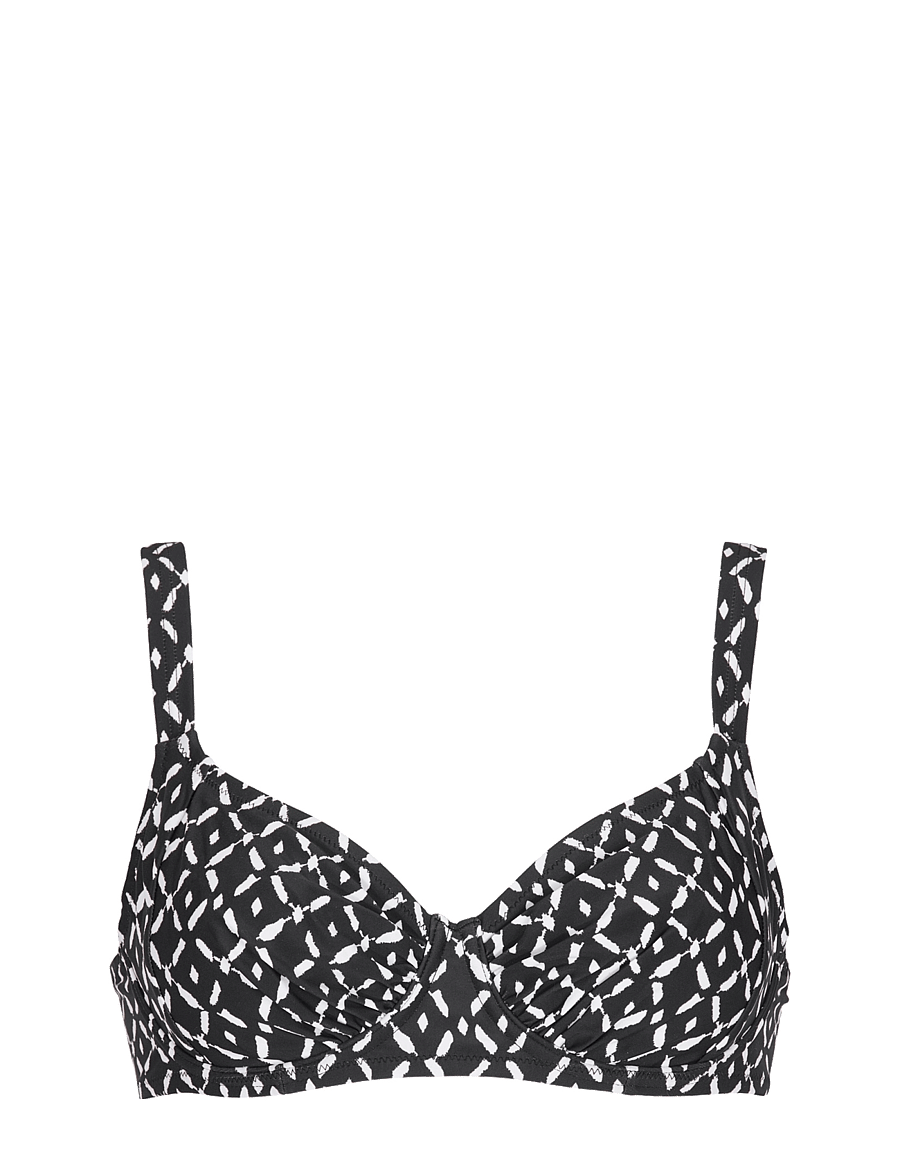 Damella of Sweden - Bikinibra underwire Sophia - bikinítoppar - black/white - 1