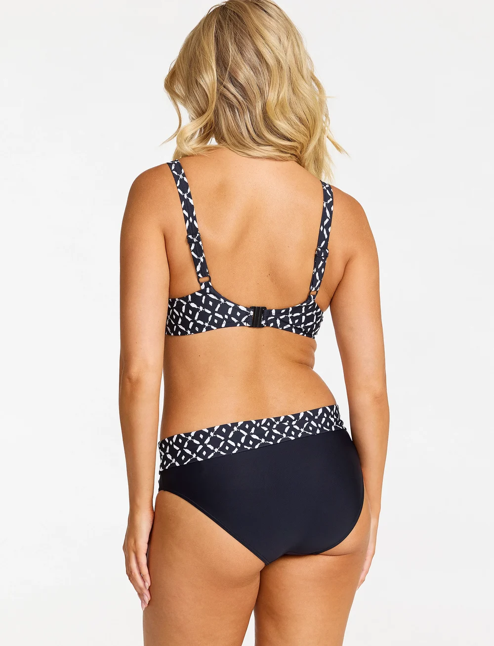 Damella of Sweden - Bikinibra underwire Sophia - bikiini ülaosa - black/white - 4