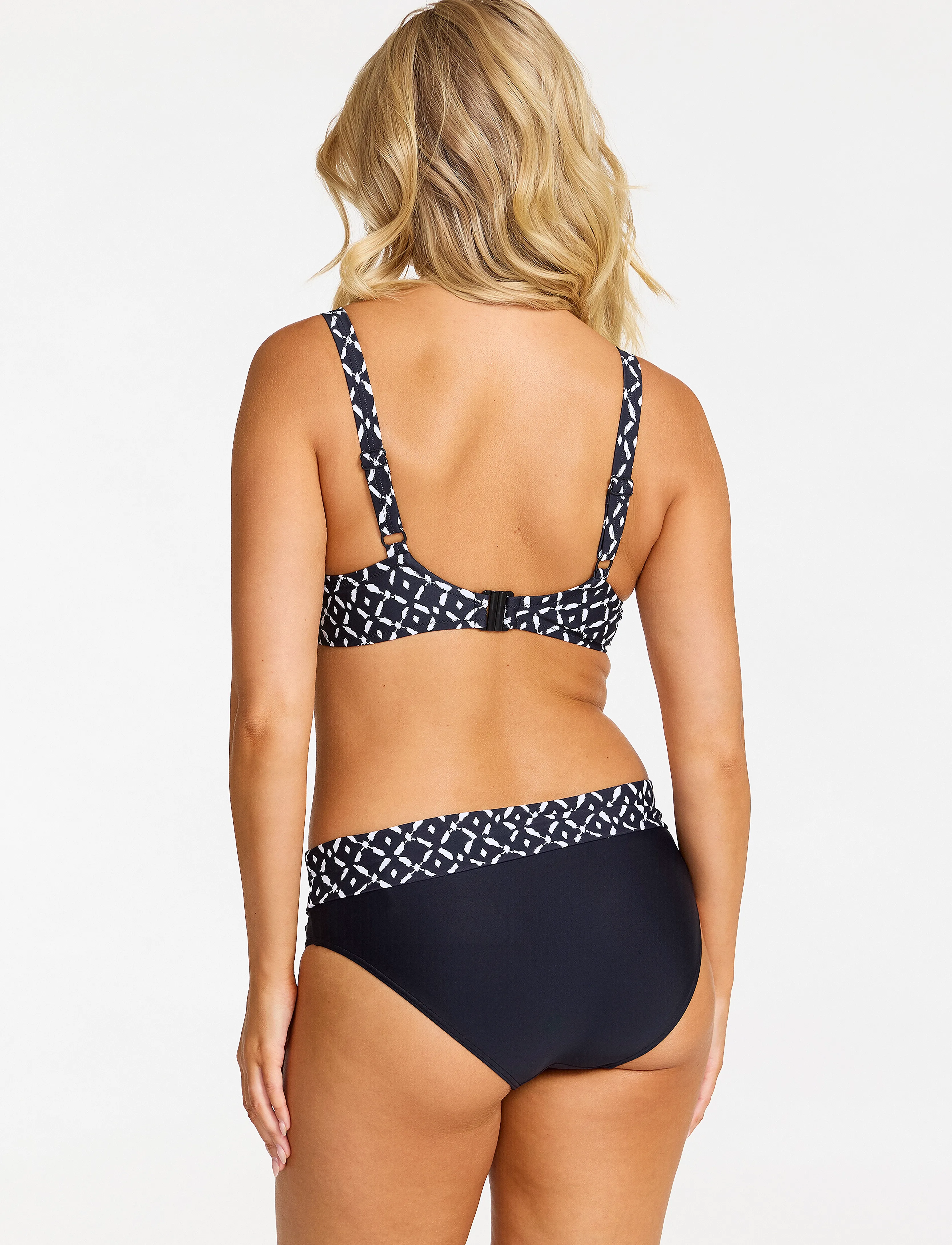 Damella of Sweden - Bikinibra underwire Sophia - bikinítoppar - black/white - 4