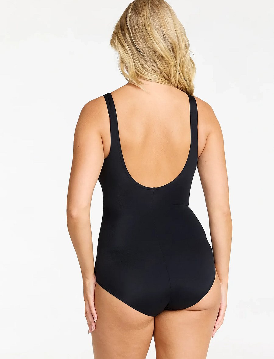 Damella of Sweden - Swimsuit Julia - ujumistrikood - black/white - 3