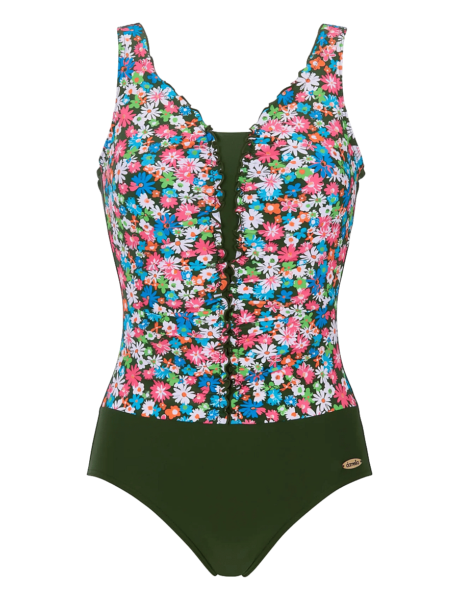 Damella of Sweden - Swimsuit Jennifer - trikood - khaki - 1