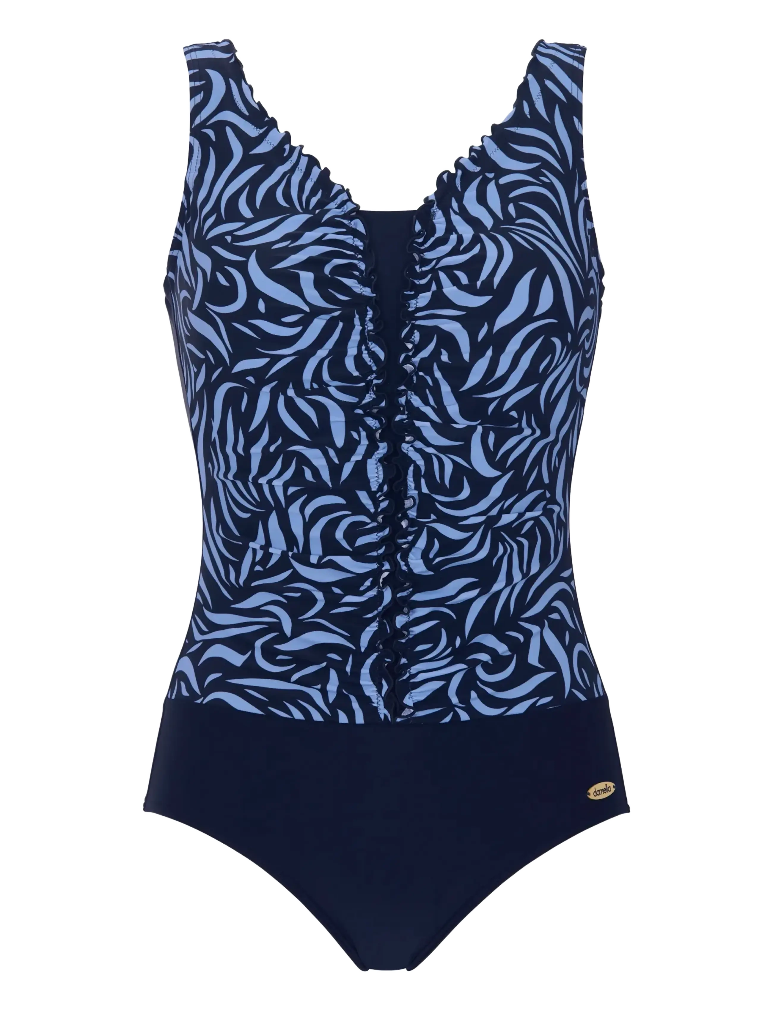 Damella of Sweden Swimsuit Jennifer - Rozmiar Plus - NAVY / navy