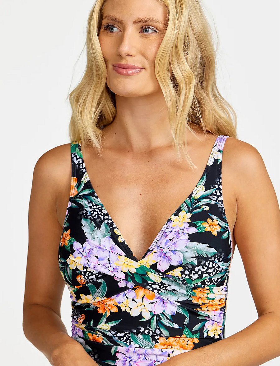 Damella of Sweden - Swimsuit Luna - maudymosi kostiumėliai - black - 4