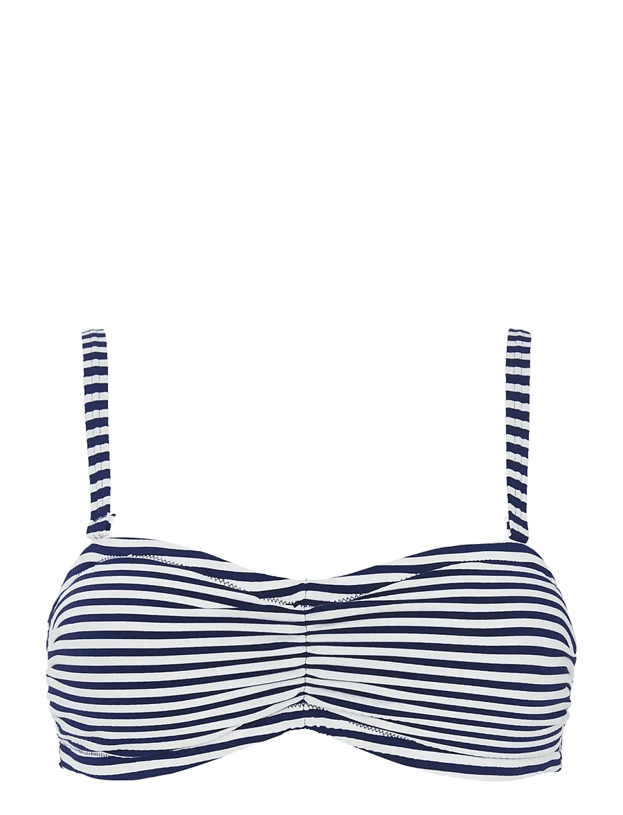 Damella of Sweden - Bikinibra Olivia - bandeau-bikini-oberteile - navy/white - 3