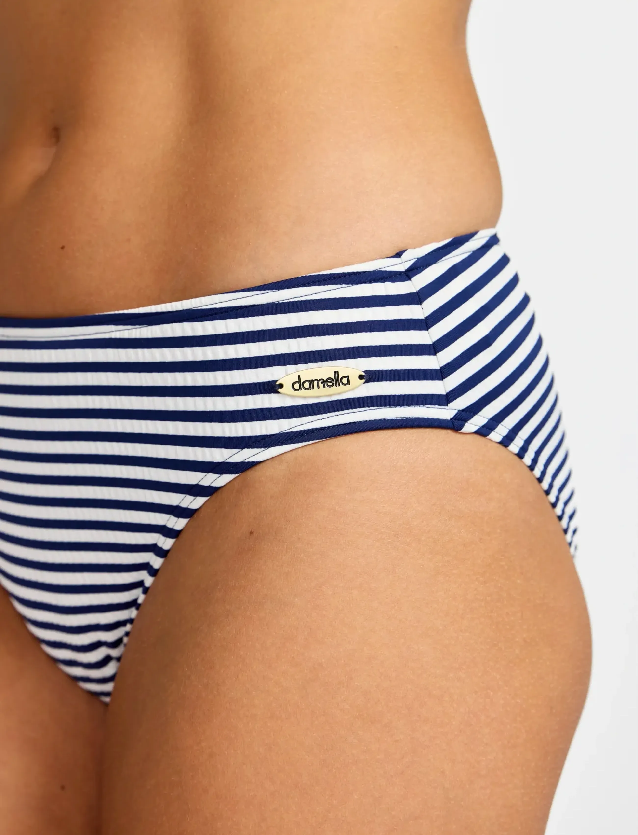 Damella of Sweden - Bikinibrief Brigitte - bikiní buxur - navy/white - 5