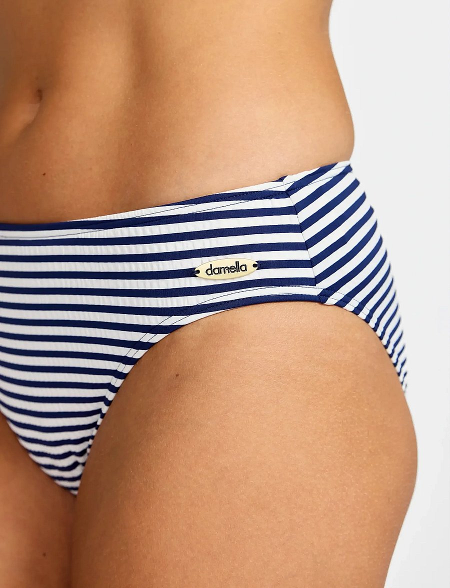 Damella of Sweden - Bikinibrief Brigitte - bikinibroekjes - navy/white - 5