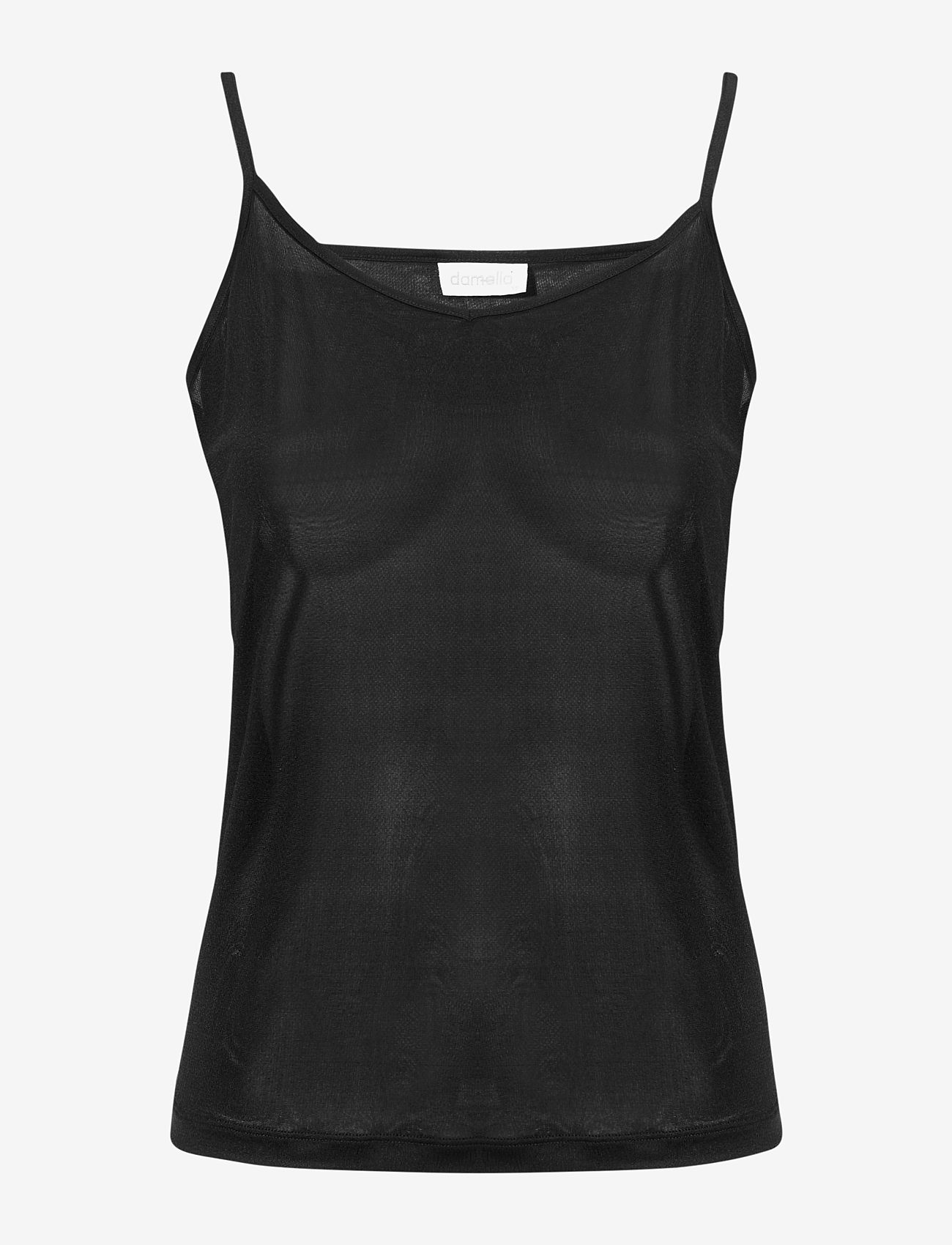 Damella of Sweden - Silk Camisole - overdele - black - 1
