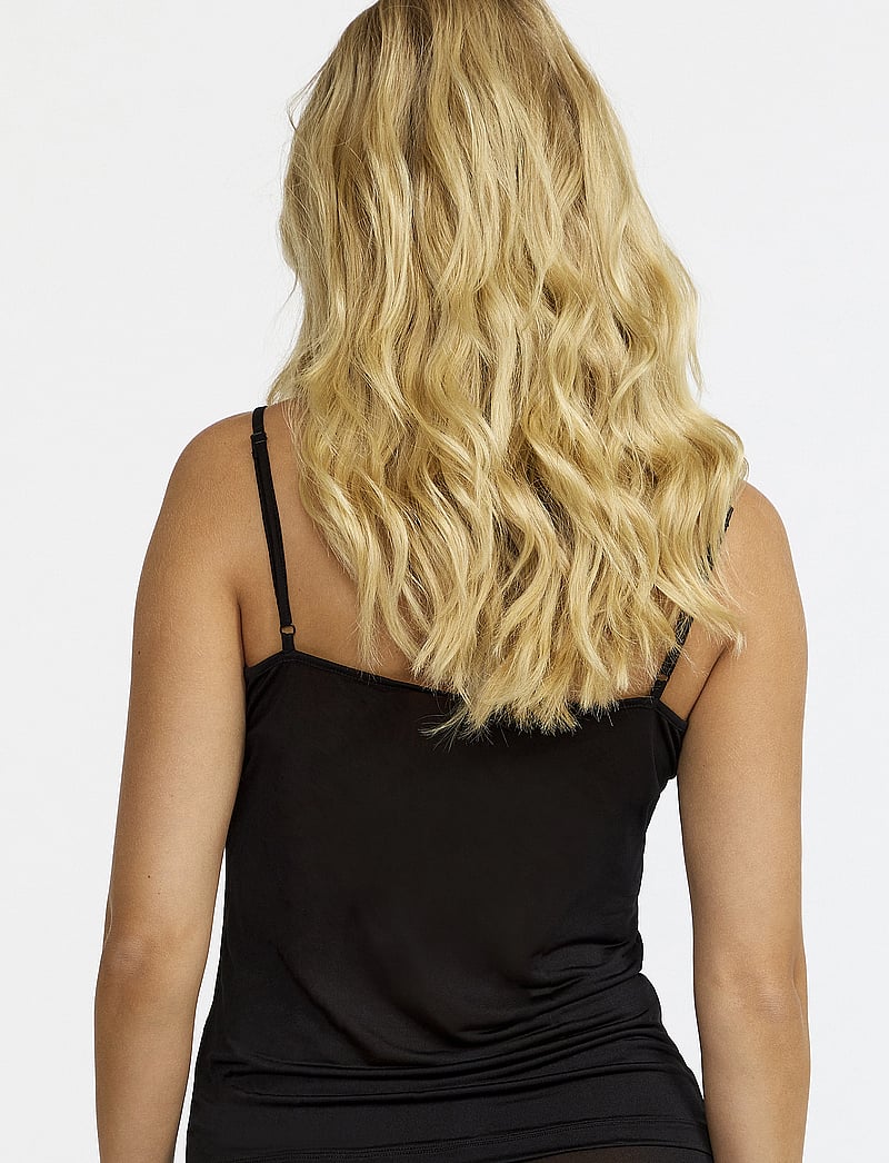 Damella of Sweden - Silk Camisole - alussärgid - black - 2
