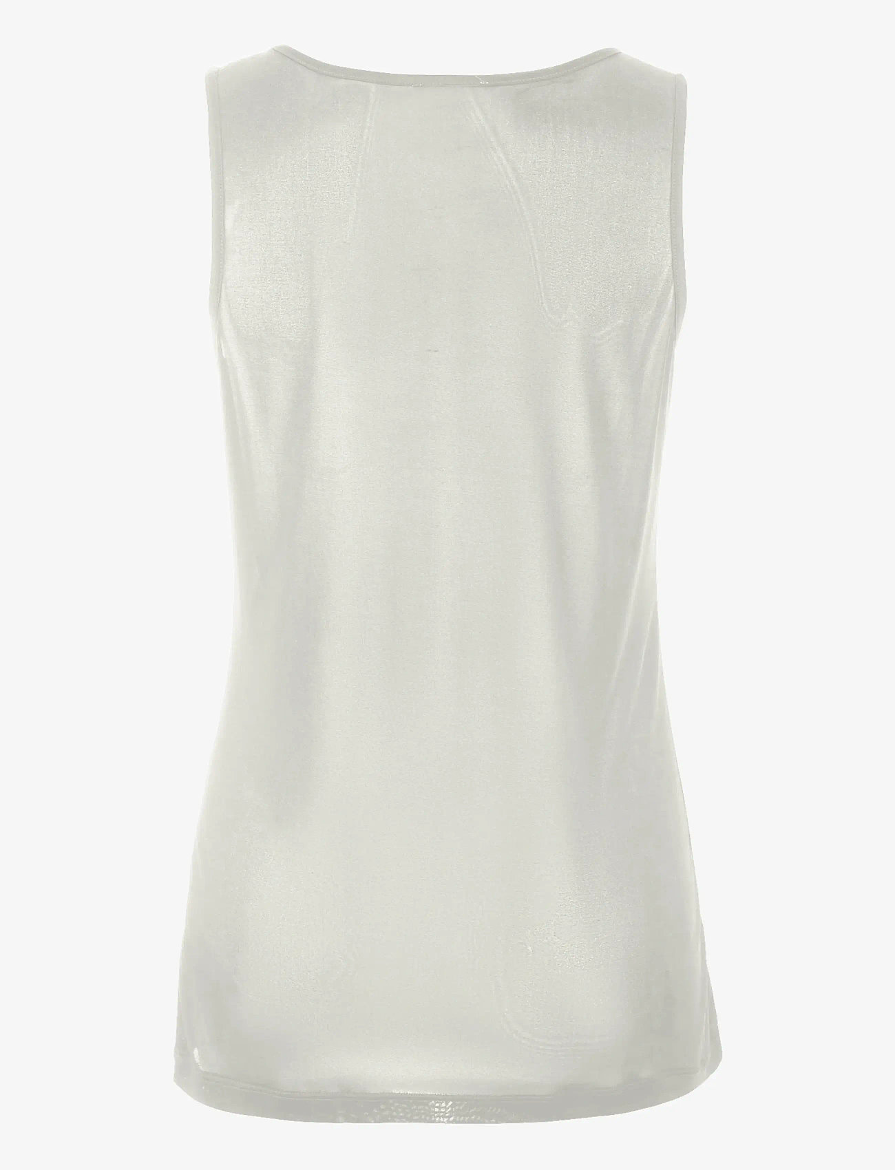 Damella of Sweden - Silk Tank Top - tops - ivory - 2