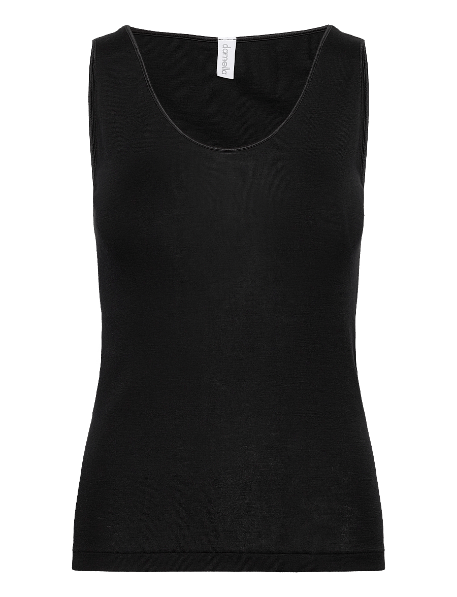 Damella of Sweden - Camisole - Ärmellose tops - black - 1