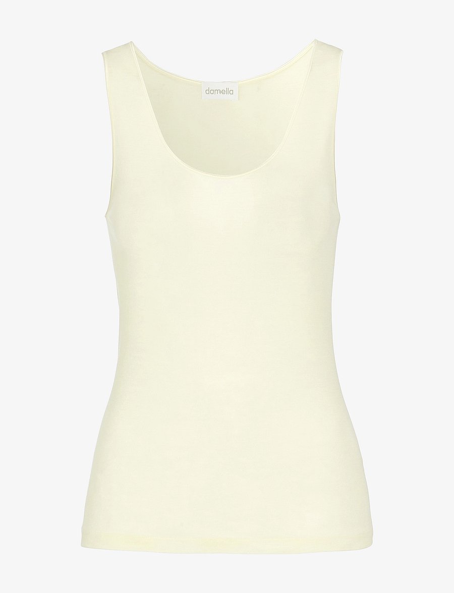 Damella of Sweden - Camisole - Ärmellose tops - vanilla - 1