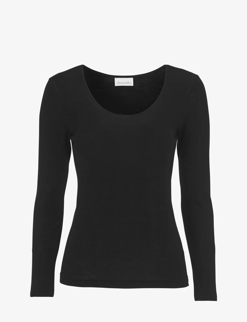 Damella of Sweden - Top - long-sleeved tops - black - 1