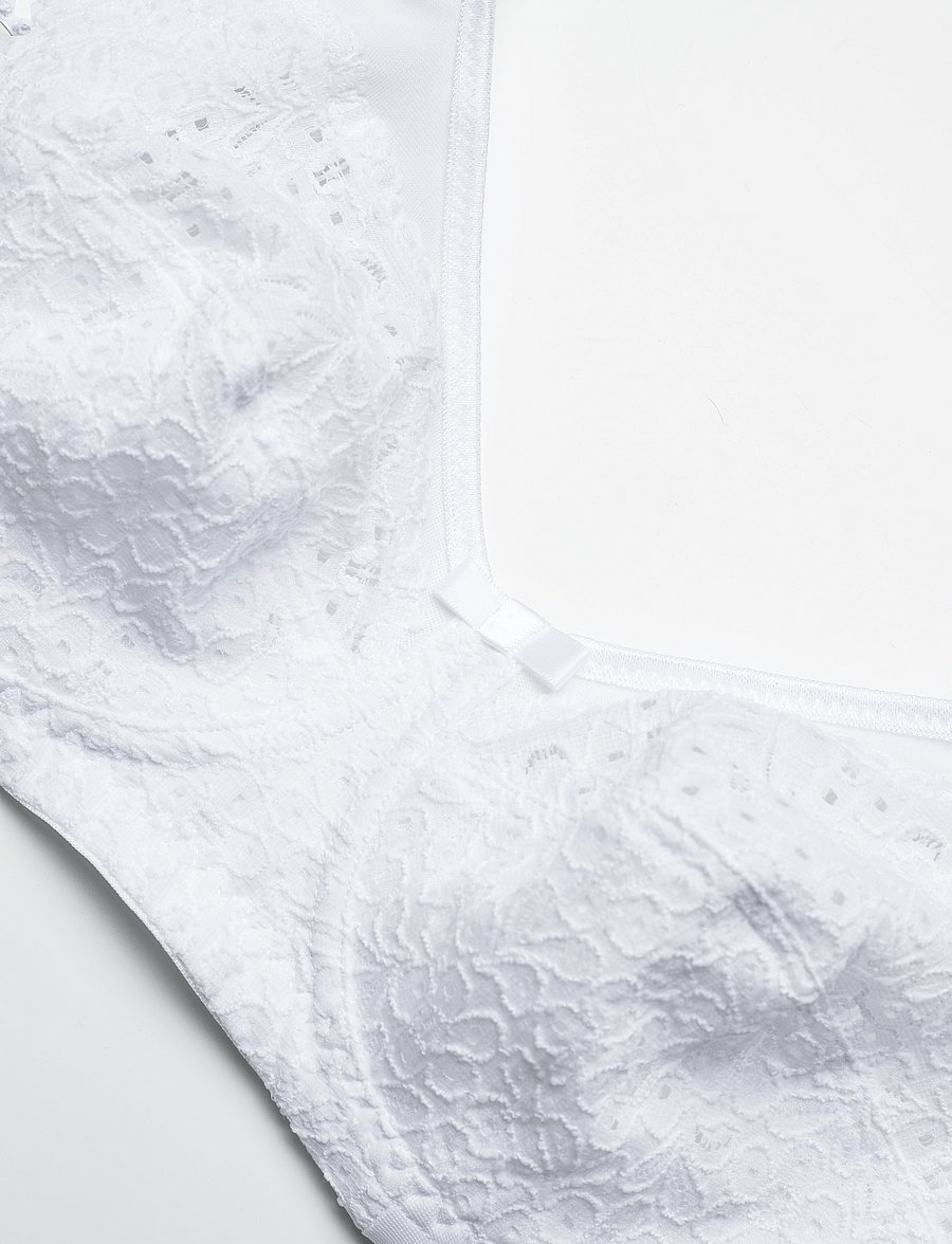 Damella of Sweden - Bra without underwire Viola - bh'er uden bøjle - white - 4