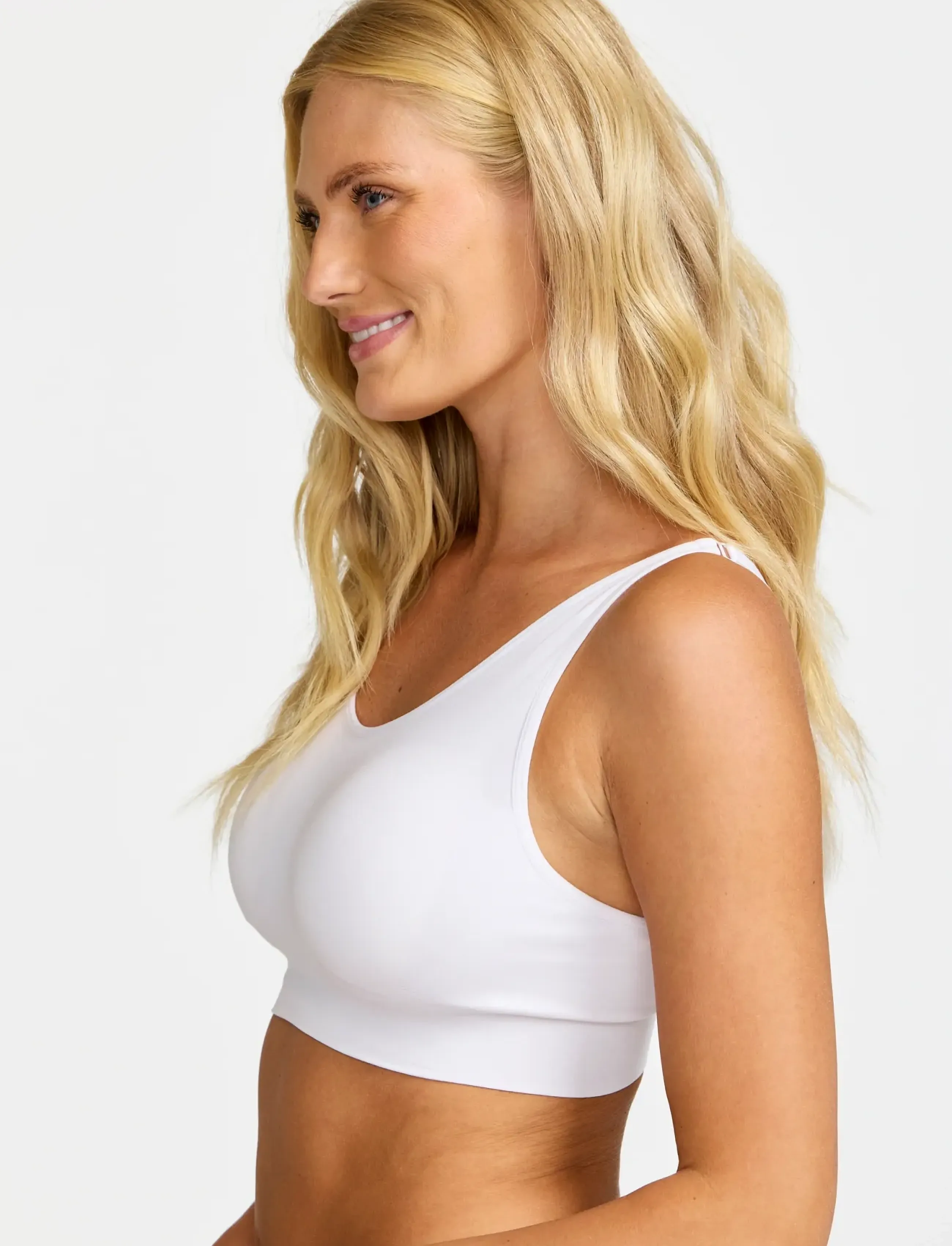 Damella of Sweden - Bra wireless Zoe - bh's zonder beugels - white - 4