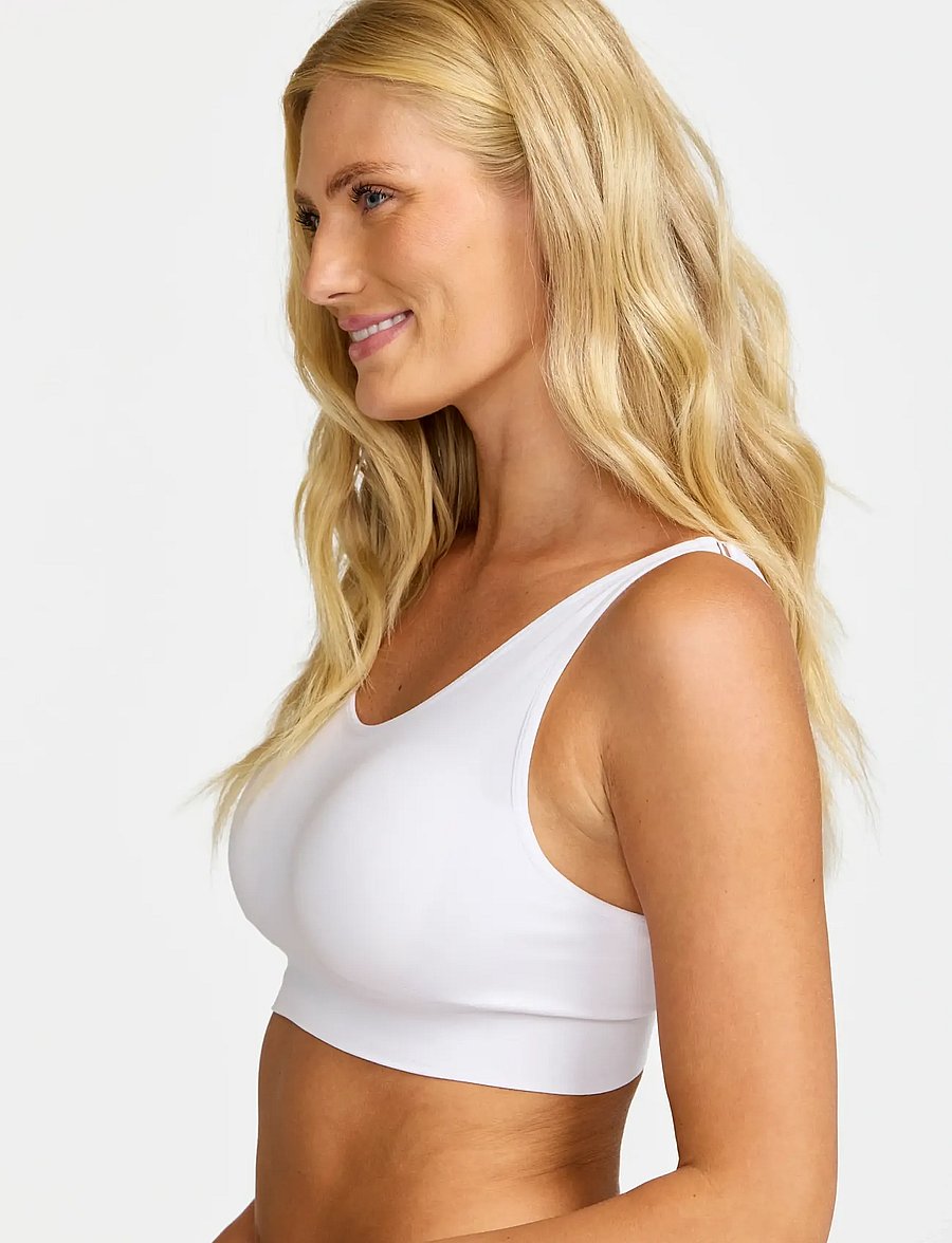Damella of Sweden - Bra wireless Zoe - bh's zonder beugels - white - 4