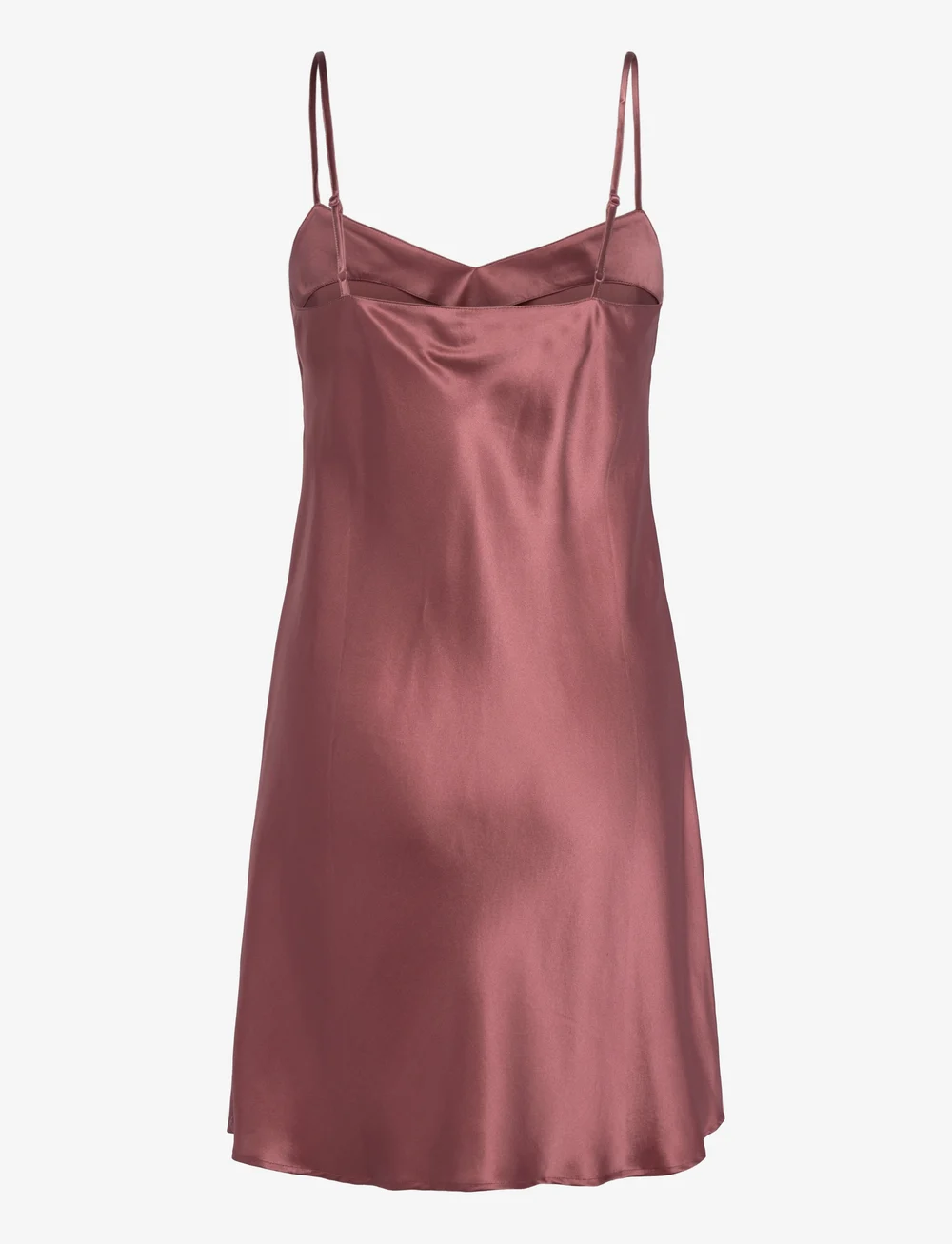 Damella of Sweden - Nightdress no sleeve - nightdresses - rosewood - 2