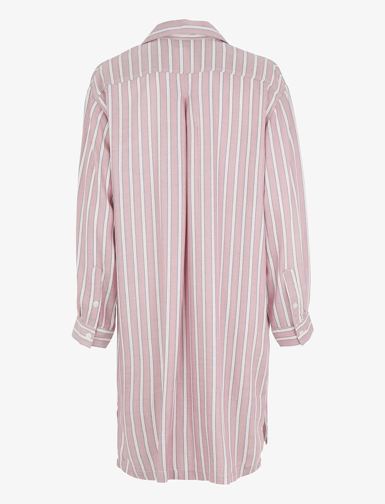 Damella of Sweden - Nightdress long sl - nachthemden - vintage rose - 2