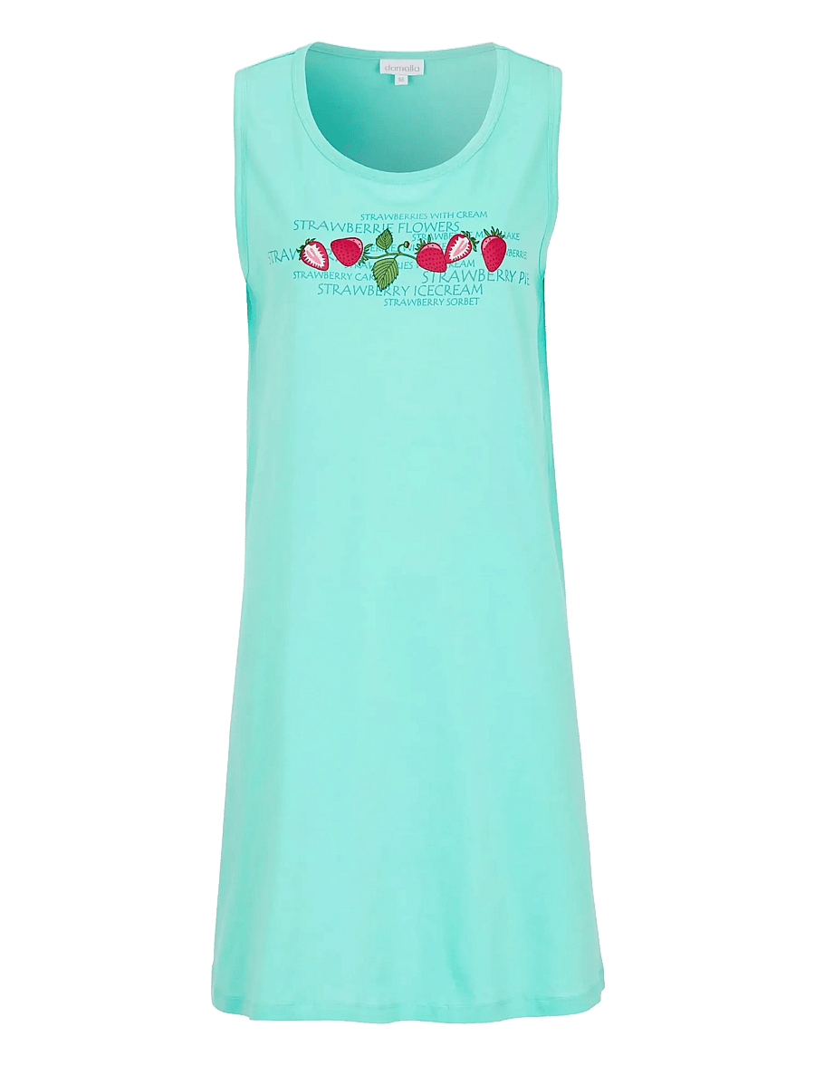 Damella of Sweden - Sleevelesss Nightdress - Öösärgid - aqua - 0