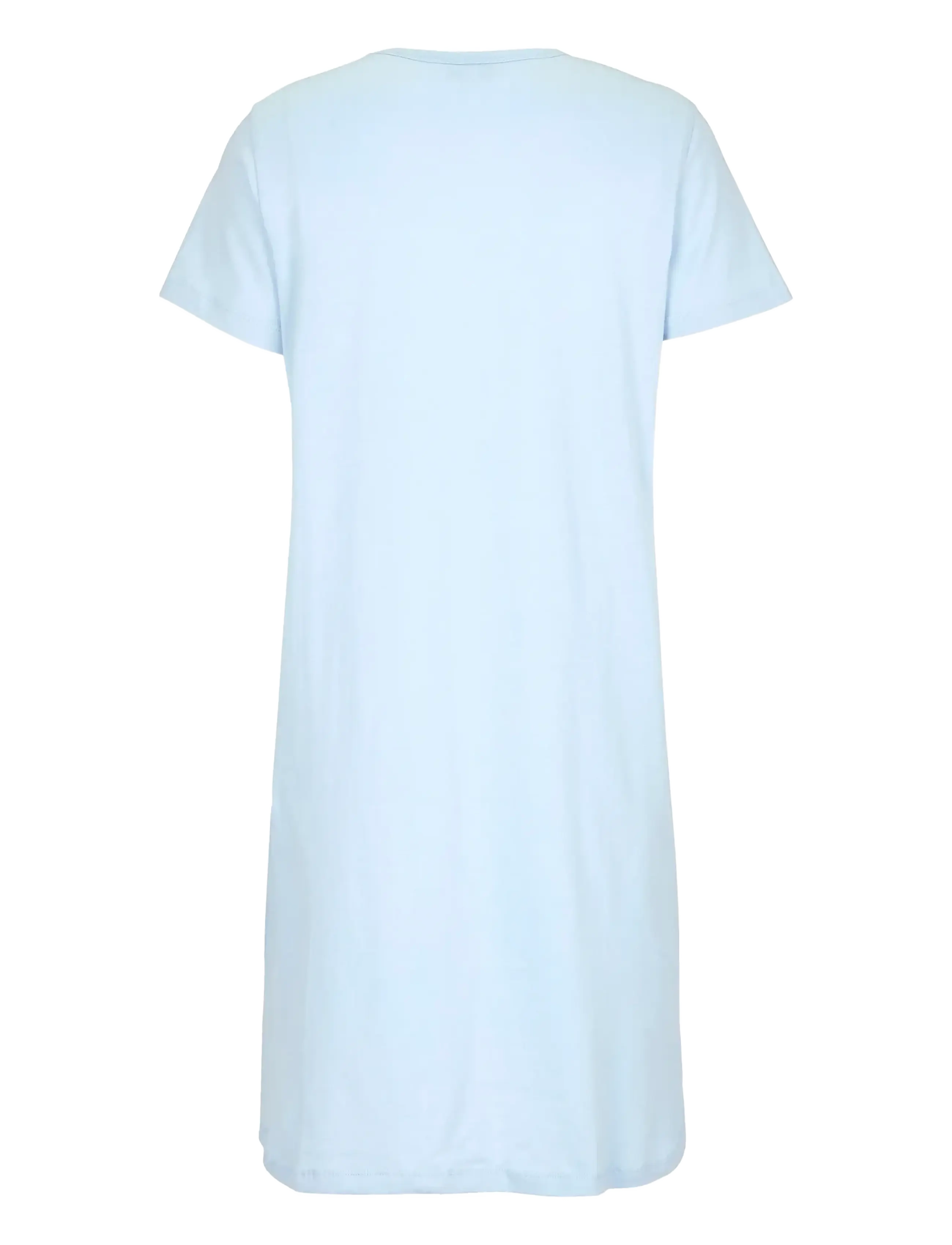 Damella of Sweden - Nightdress with short sleeves - nachthemden - blue - 1