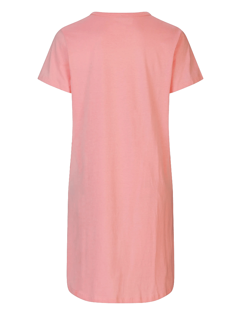 Damella of Sweden - Nightdress with short sleeves - nachthemden - pink - 1