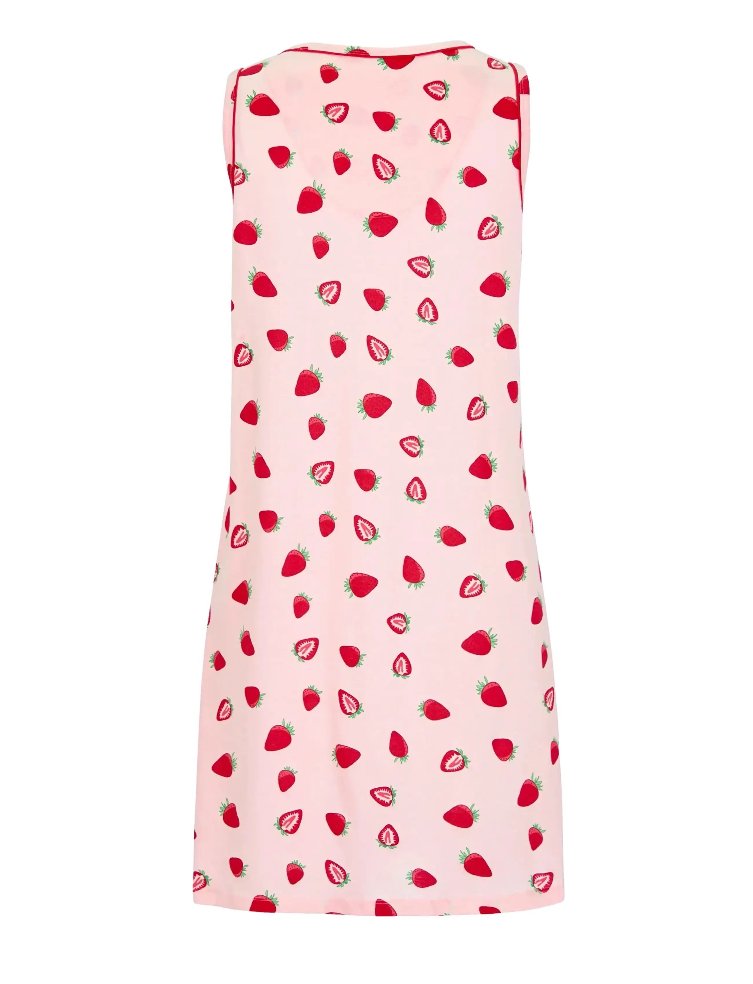 Damella of Sweden - Sleevelesss Nightdress - chemises de nuit - strawberry - 1