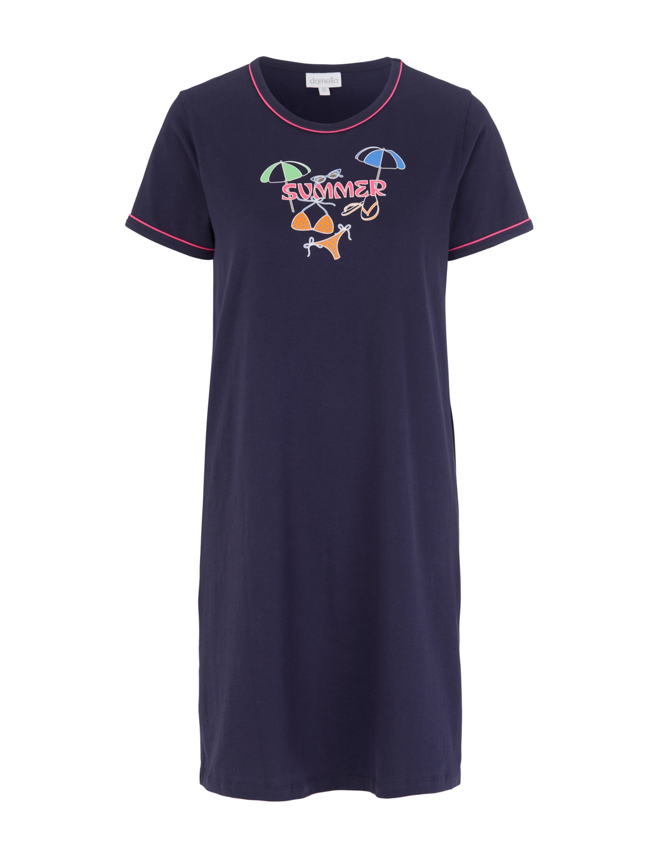 Damella of Sweden - Nightdress - navy - 1