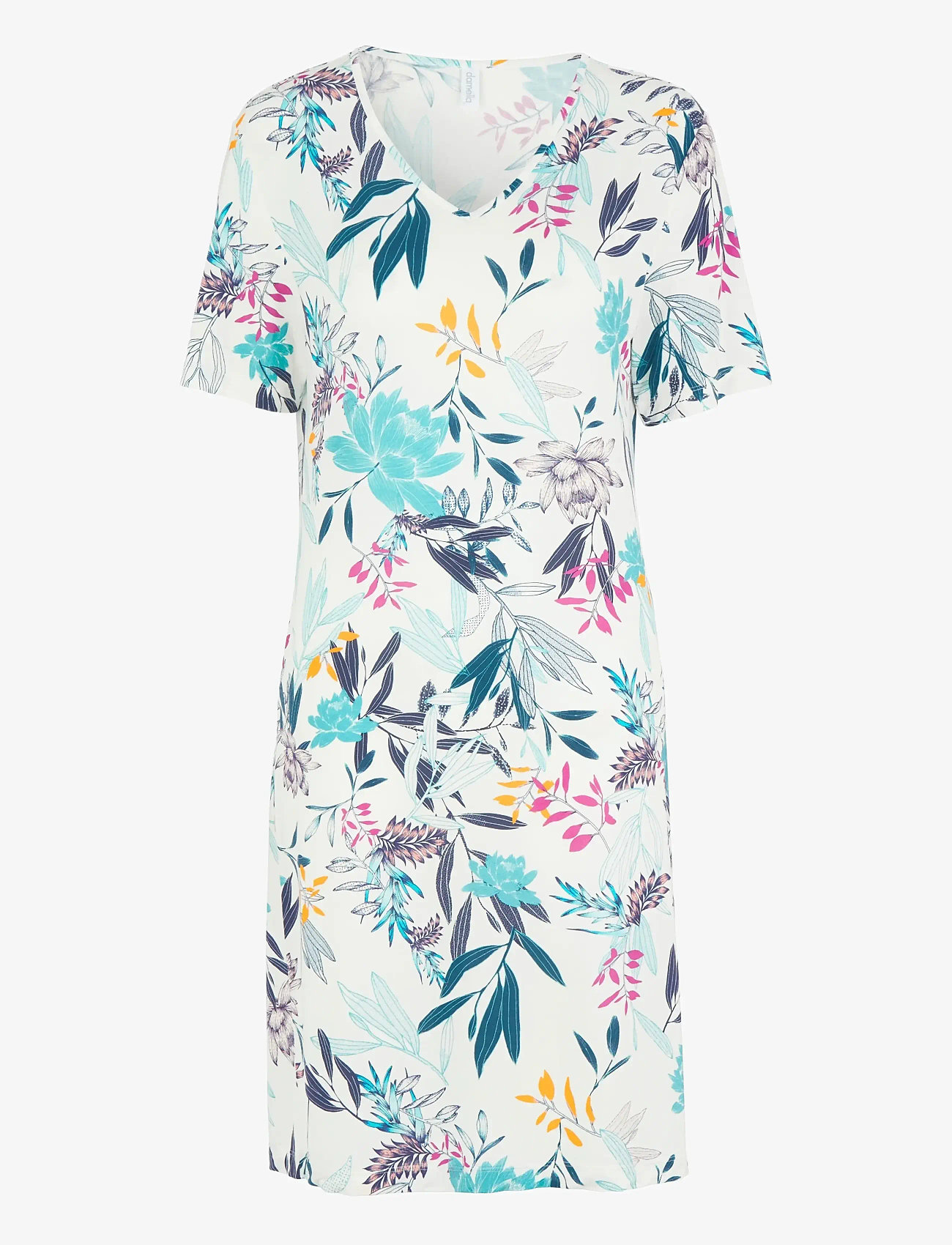 Damella of Sweden - Nightdress short sl - natkjoler - multicolour - 1
