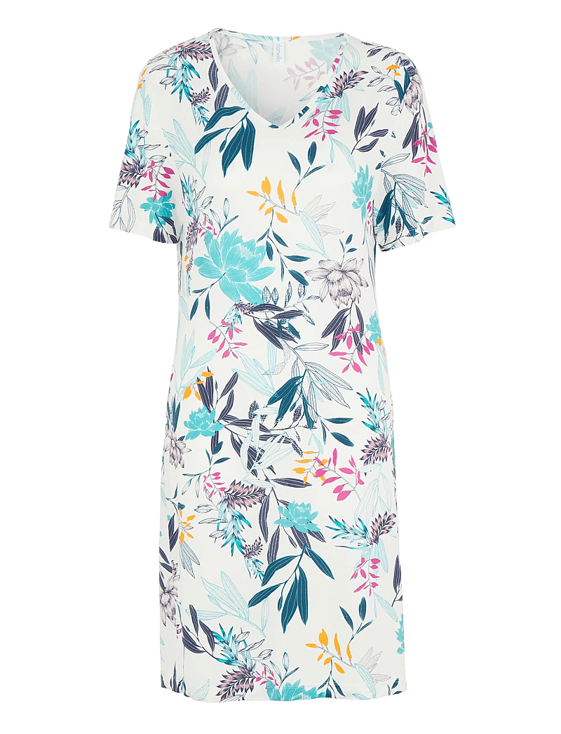 Damella of Sweden - Nightdress short sl - natkjoler - multicolour - 1