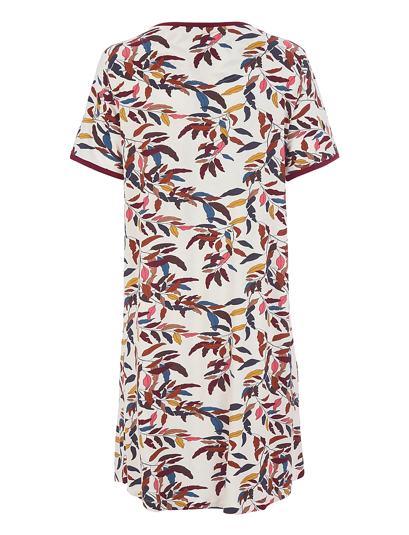 Damella of Sweden - Nightdress short sl - nattlinnen - berry - 1