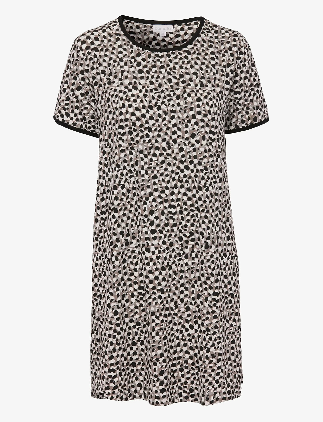 Damella of Sweden - Nightdress - nachthemden - nougat/black - 1