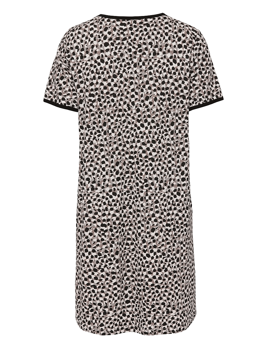 Damella of Sweden - Nightdress - natkjoler - nougat/black - 2