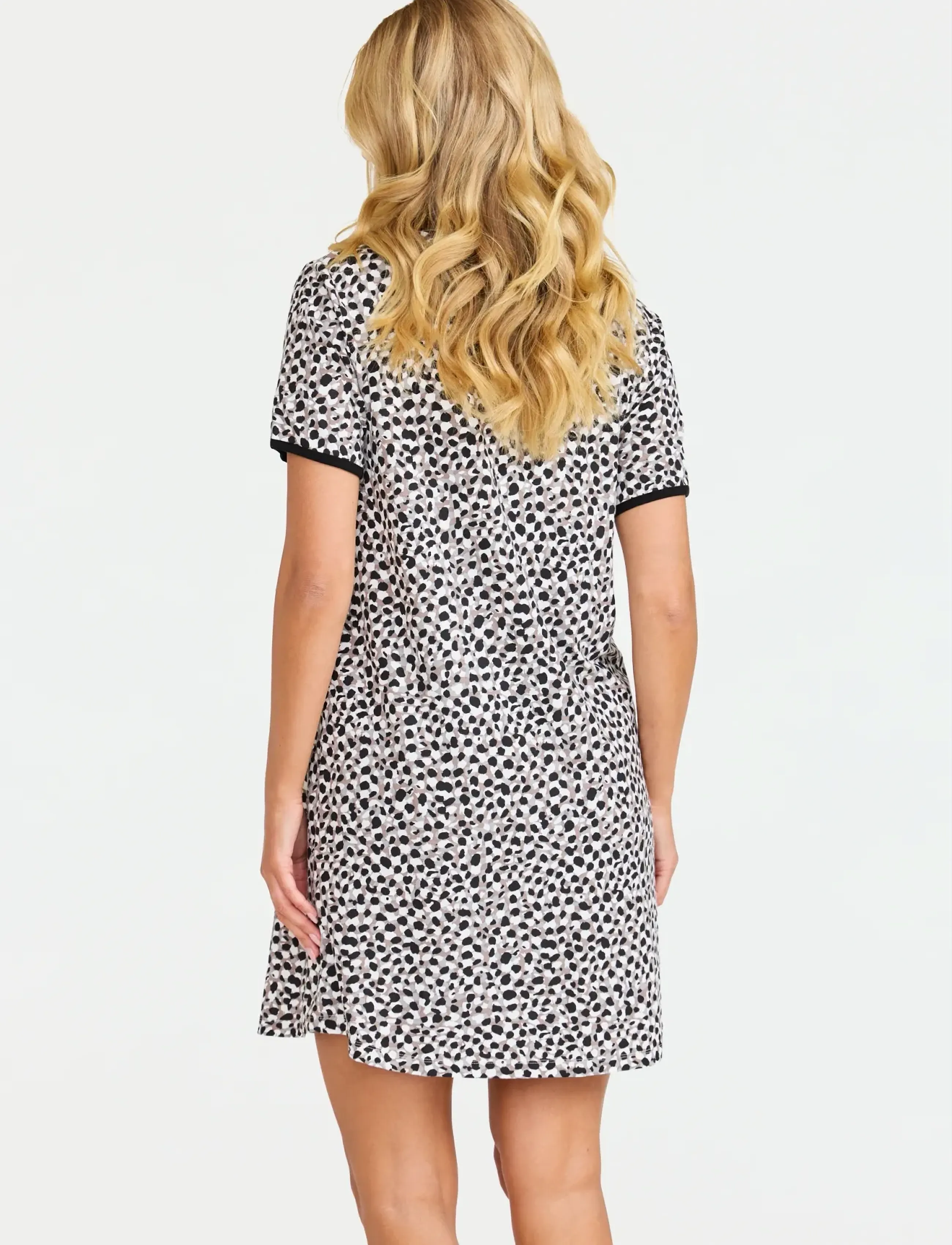 Damella of Sweden - Nightdress - natkjoler - nougat/black - 3
