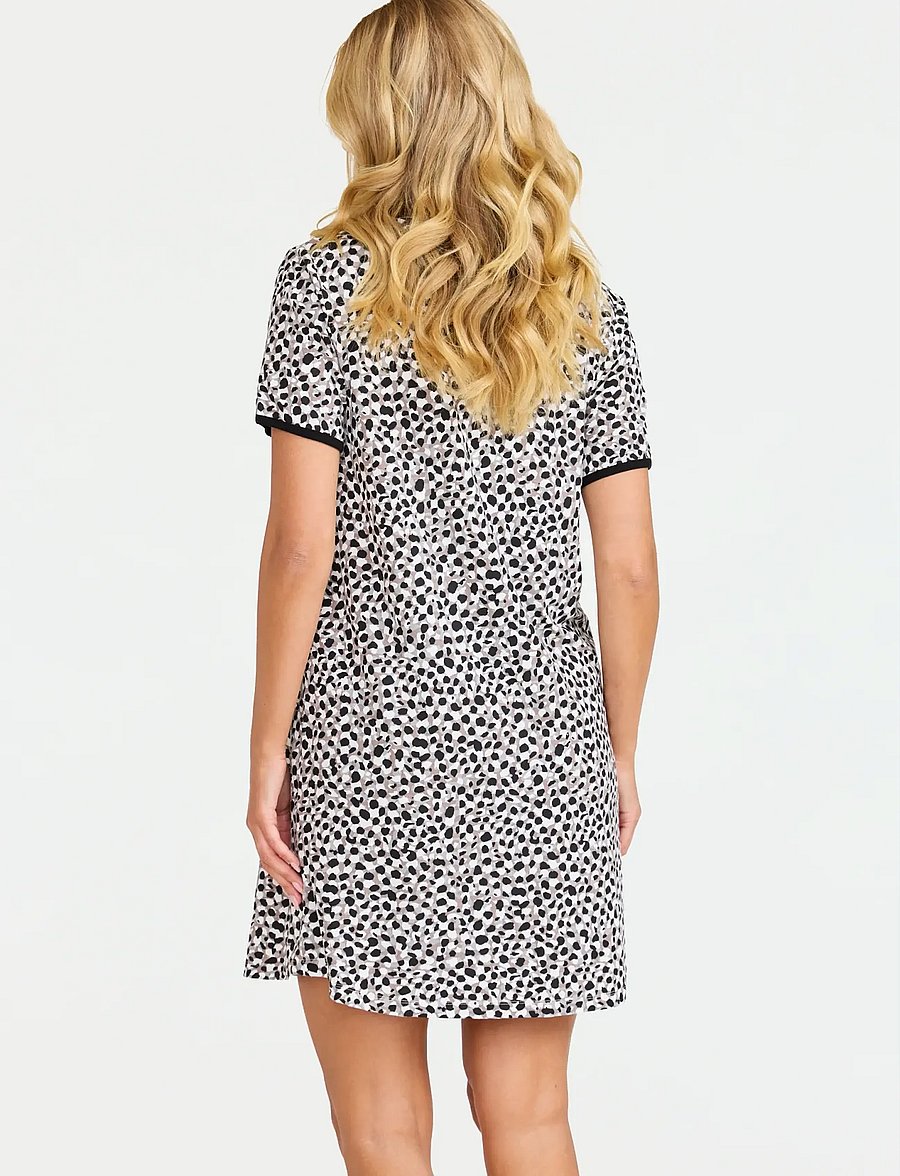 Damella of Sweden - Nightdress - natkjoler - nougat/black - 3