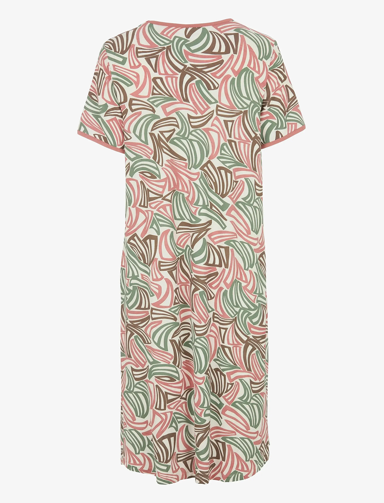 Damella of Sweden - Nightdress short sl - nattlinnen - rosewood - 2