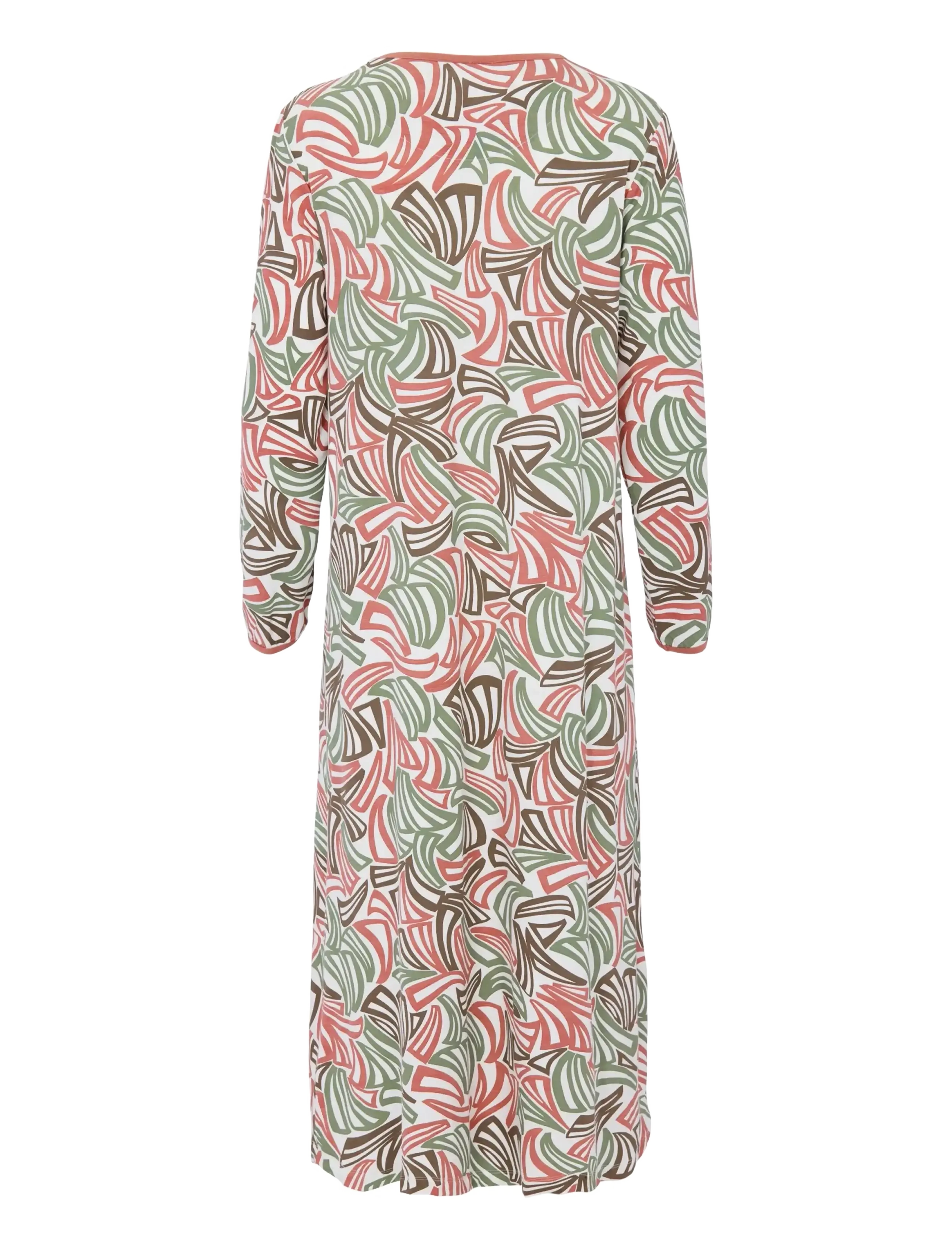 Damella of Sweden - Nightdress long sl - natkjoler - rosewood - 2