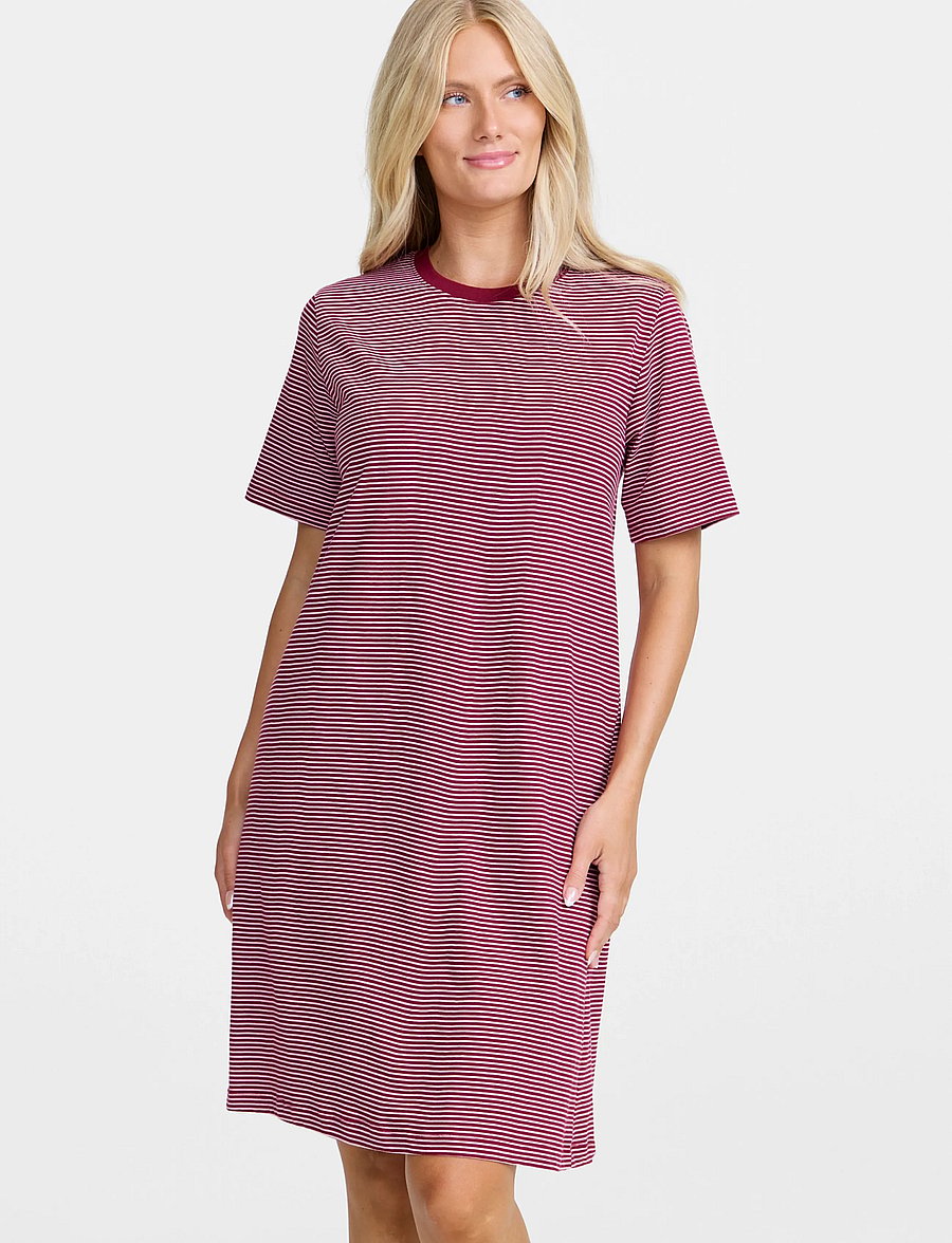 Damella of Sweden - Nightdress - nachthemden - wine/pink - 0