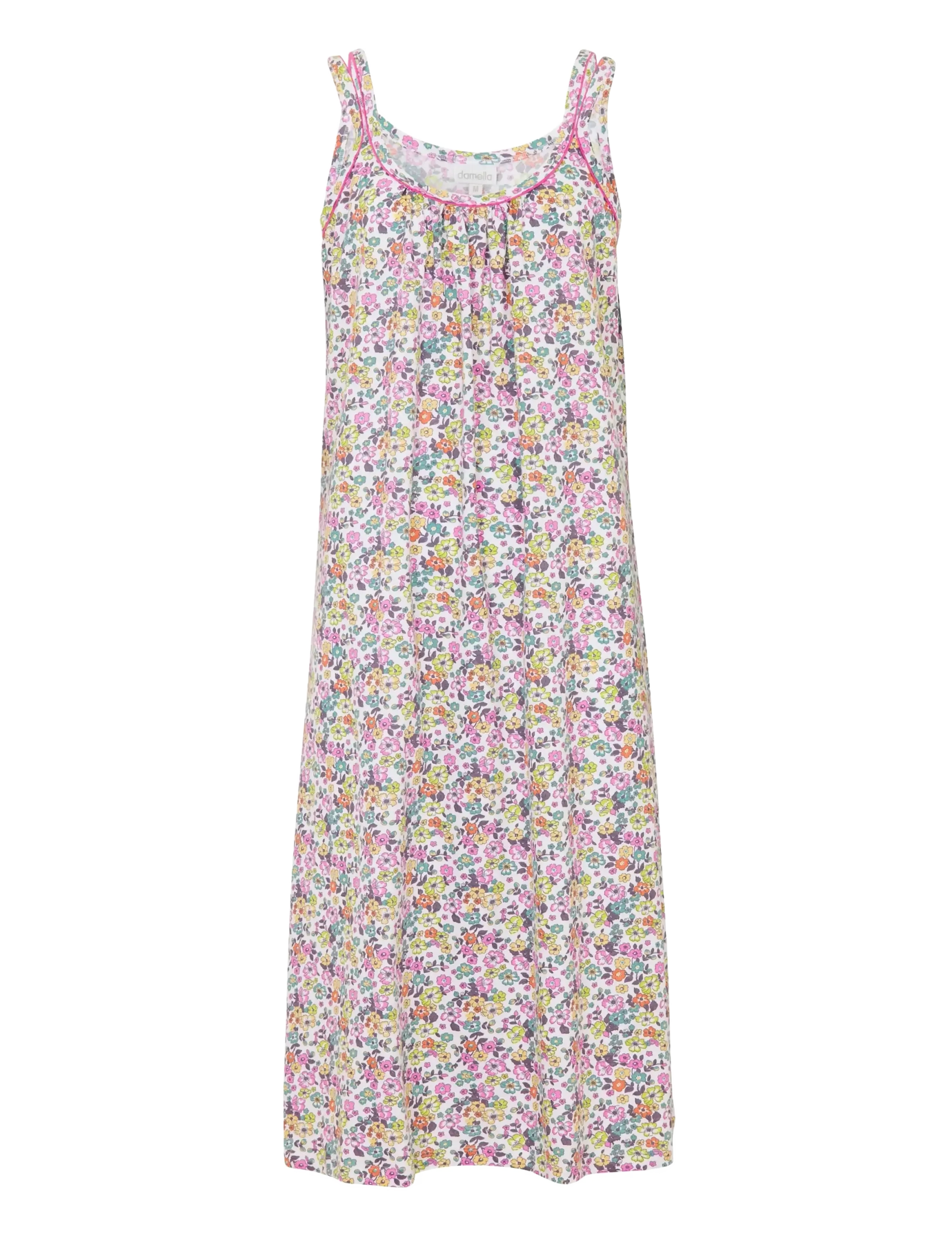 Damella of Sweden Nightdress no sleeve - Nachthemden - MULTICOLOUR / multi