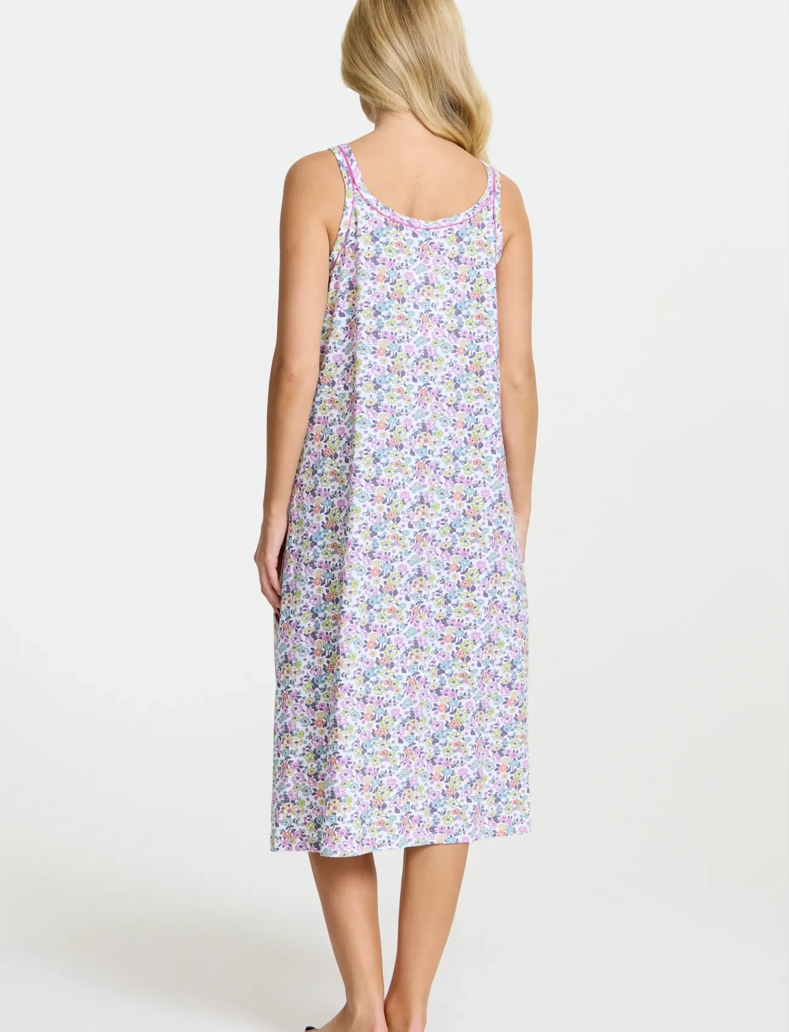 Damella of Sweden - Nightdress no sleeve - natkjoler - multicolour - 3