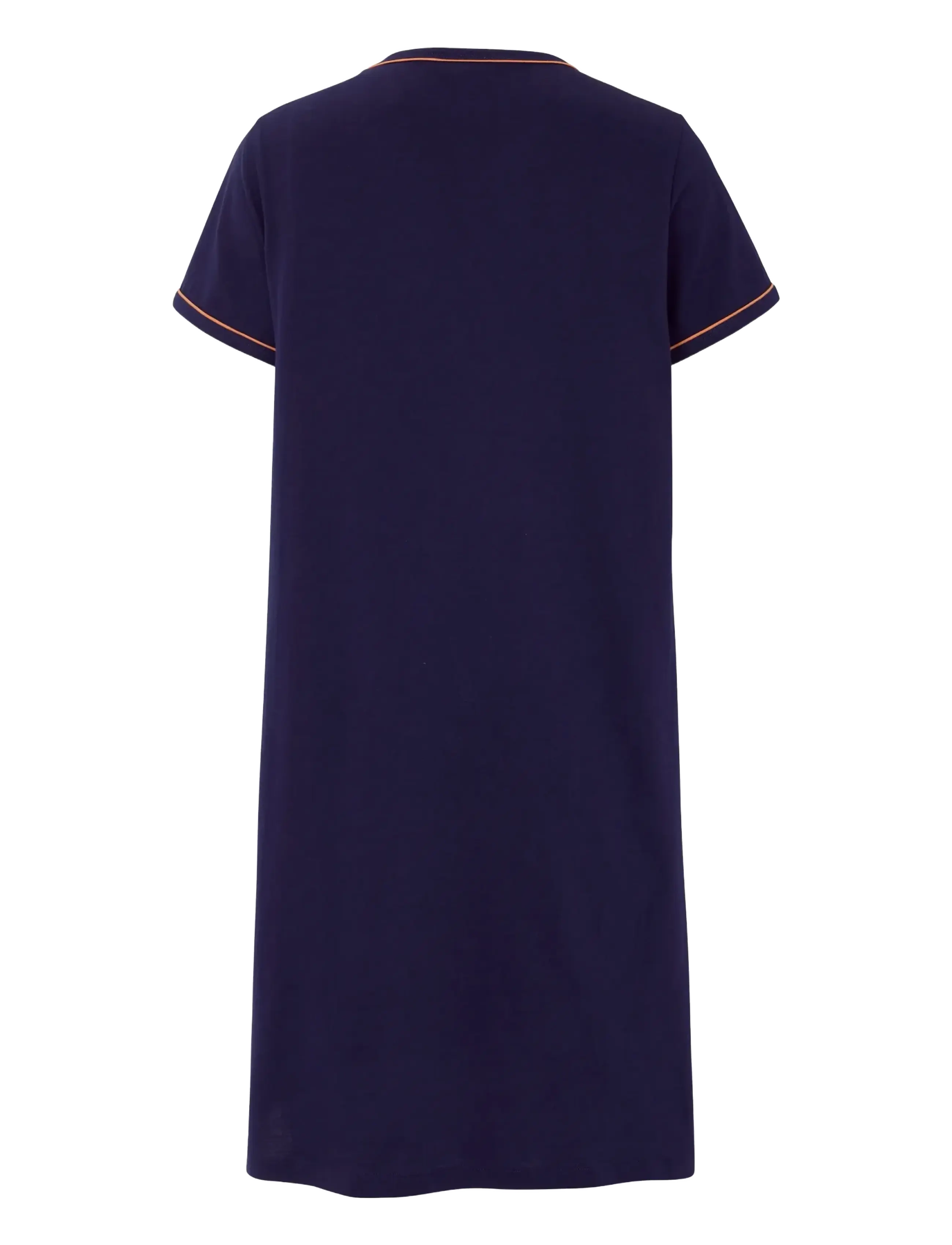 Damella of Sweden - Nightdress short sleeve - chemises de nuit - navy - 2