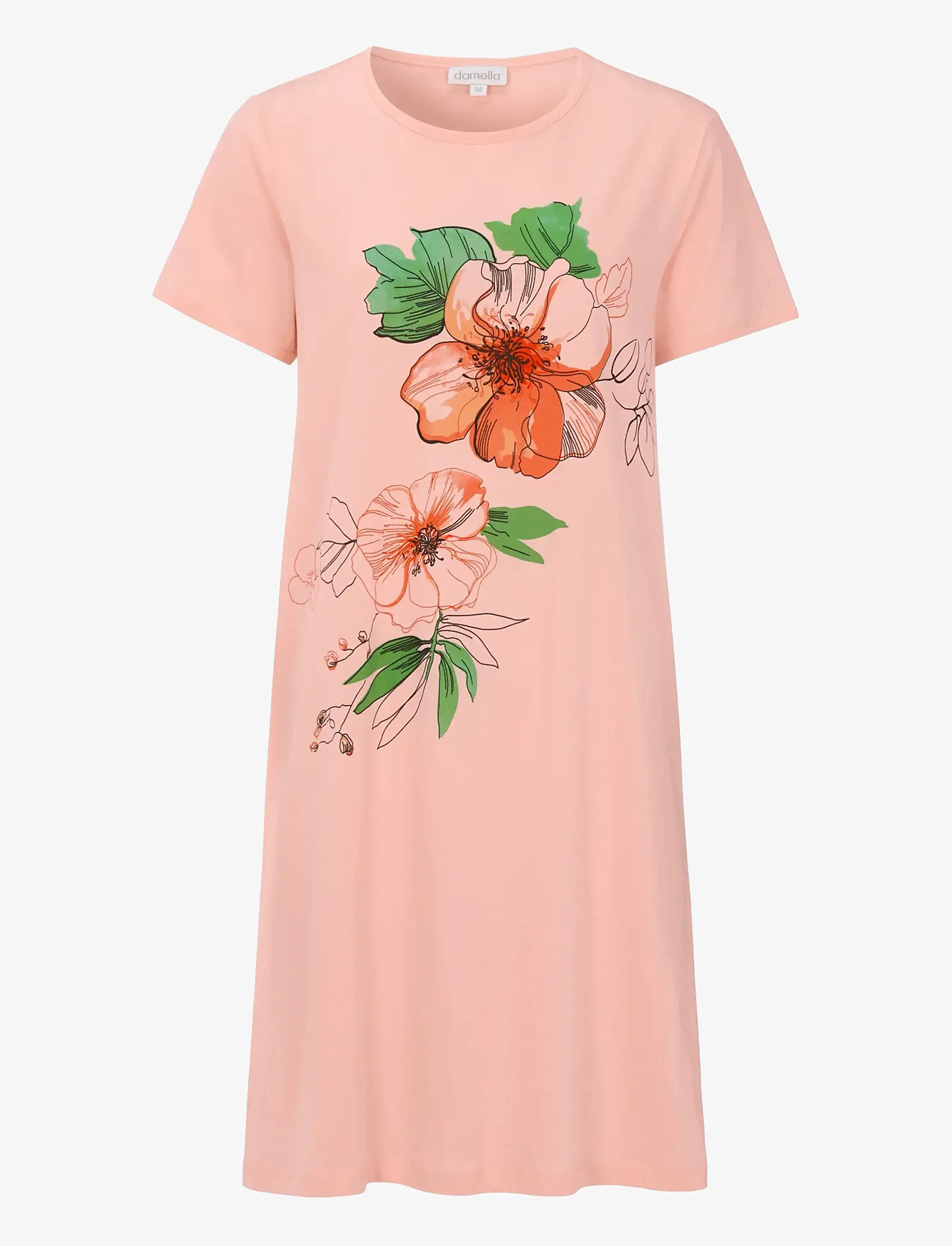 Damella of Sweden - Nightdress short sleeve - Öösärgid - pink - 1