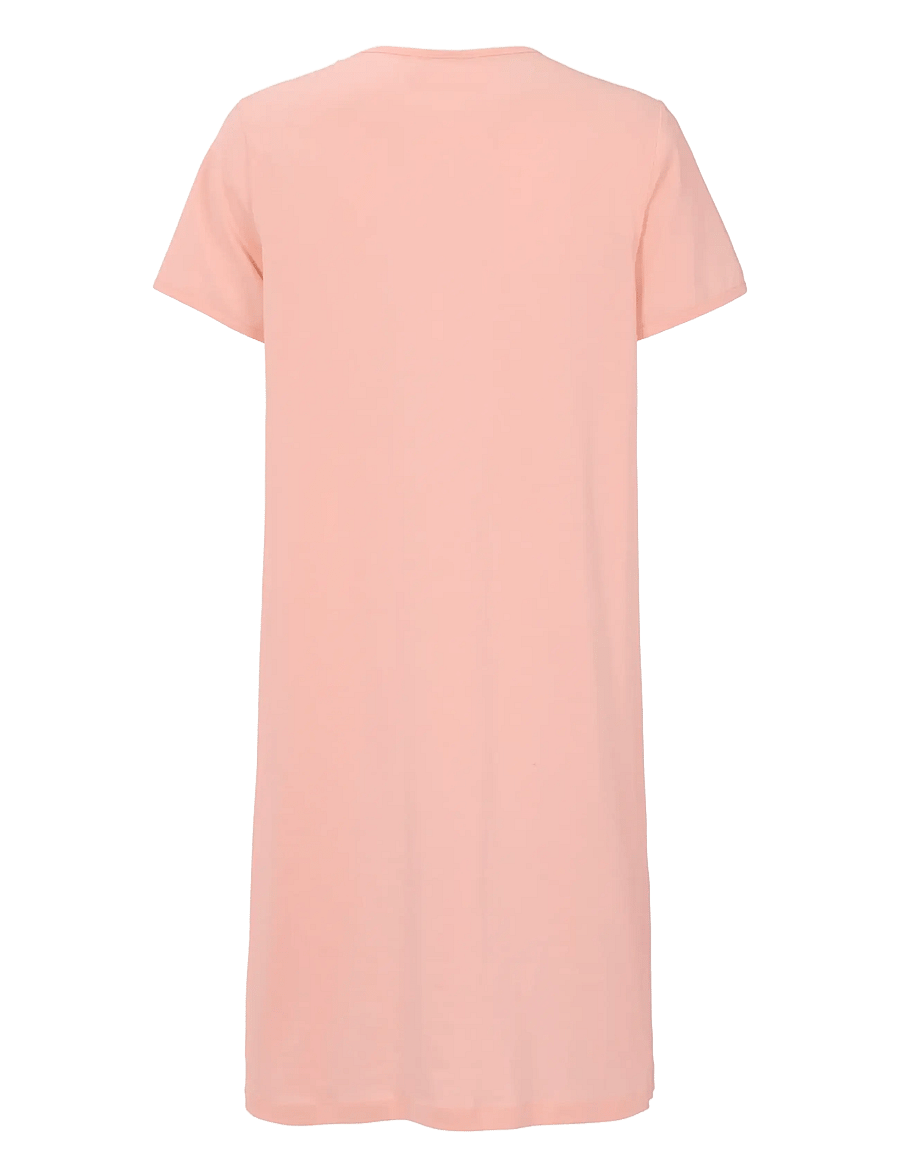 Damella of Sweden - Nightdress short sleeve - natkjoler - pink - 2