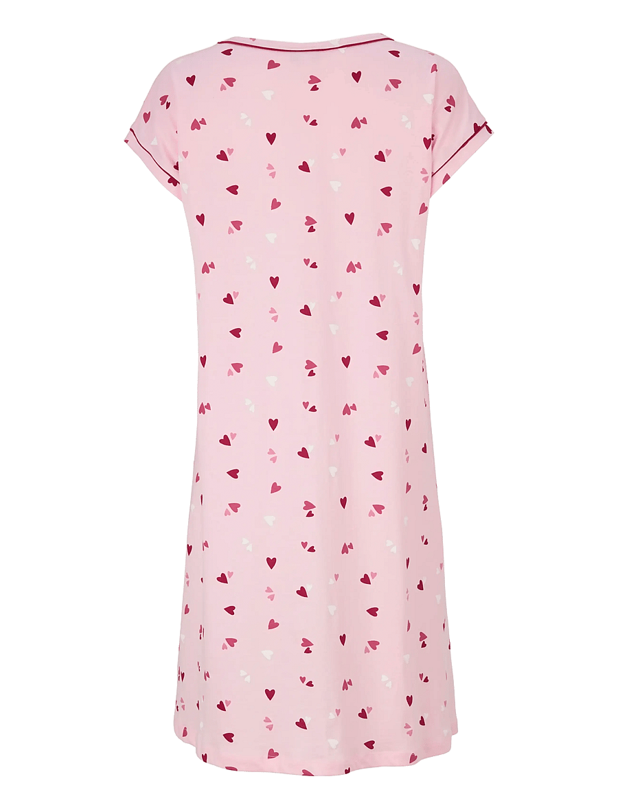Damella of Sweden - Nightdress - natkjoler - pink - 2