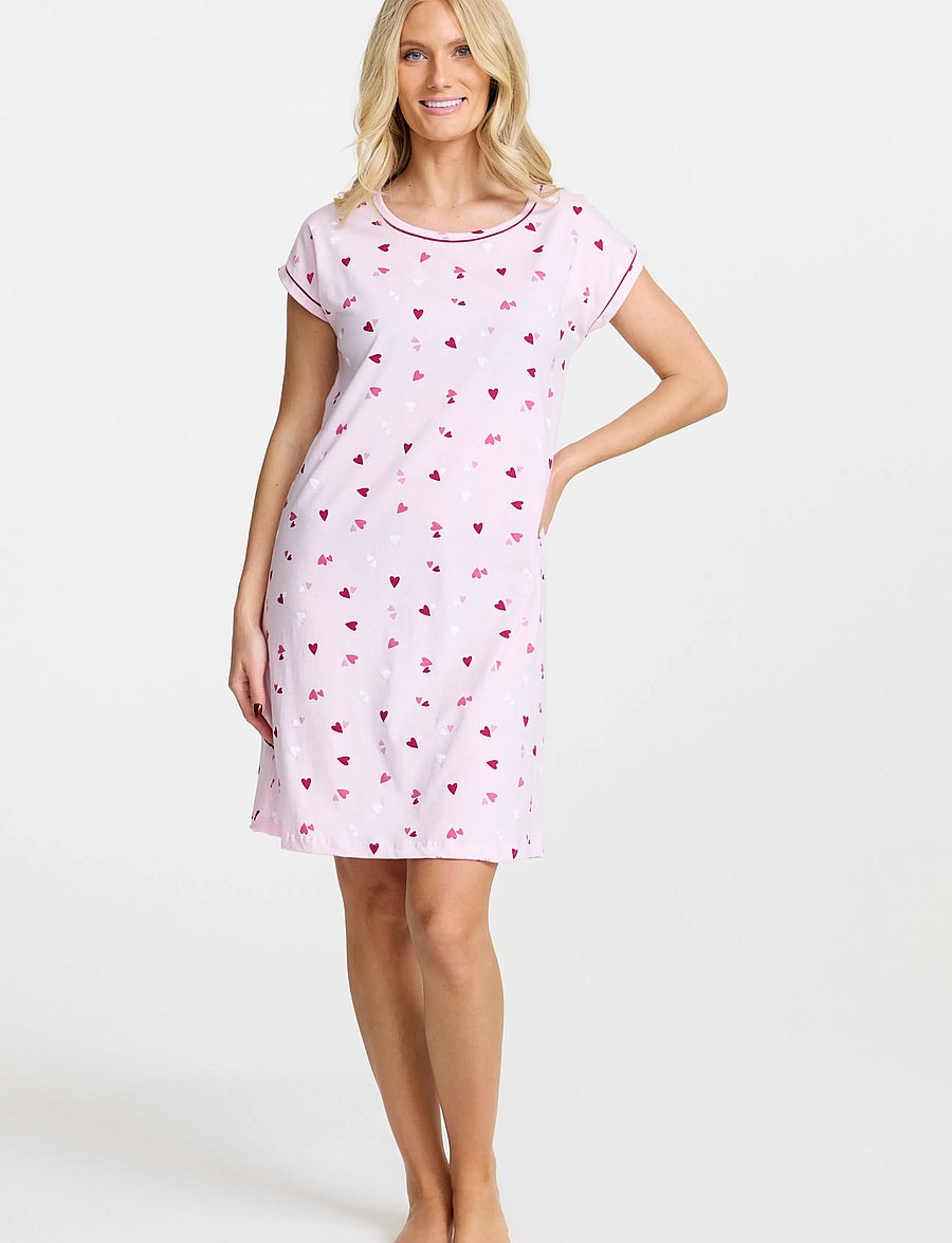 Damella of Sweden - Nightdress - natkjoler - pink - 0