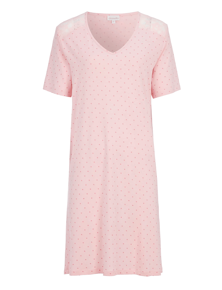 Damella of Sweden - Nightdress - natkjoler - pink - 1