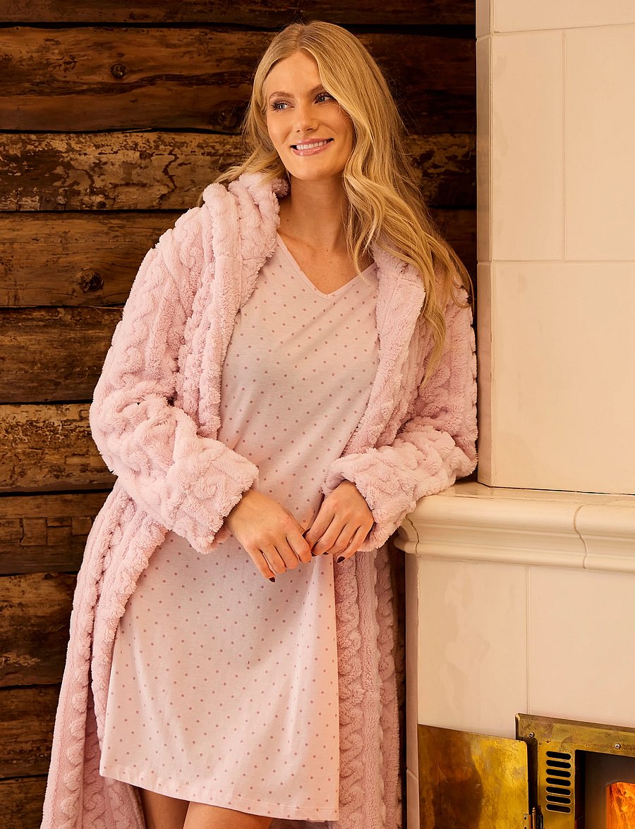 Damella of Sweden - Nightdress - natkjoler - pink - 5